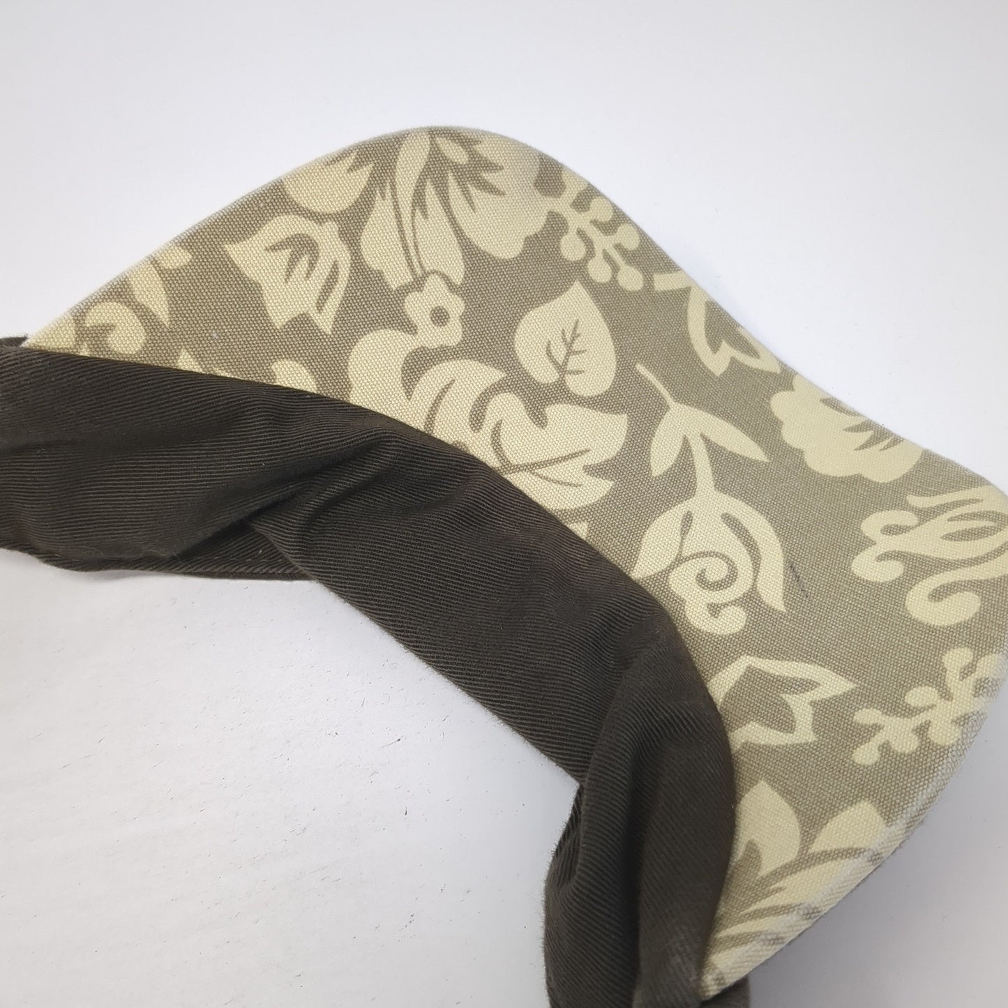 Budweiser Sun Visor Hat Brown One Size Adjustable Strap Lightweight Embroidered