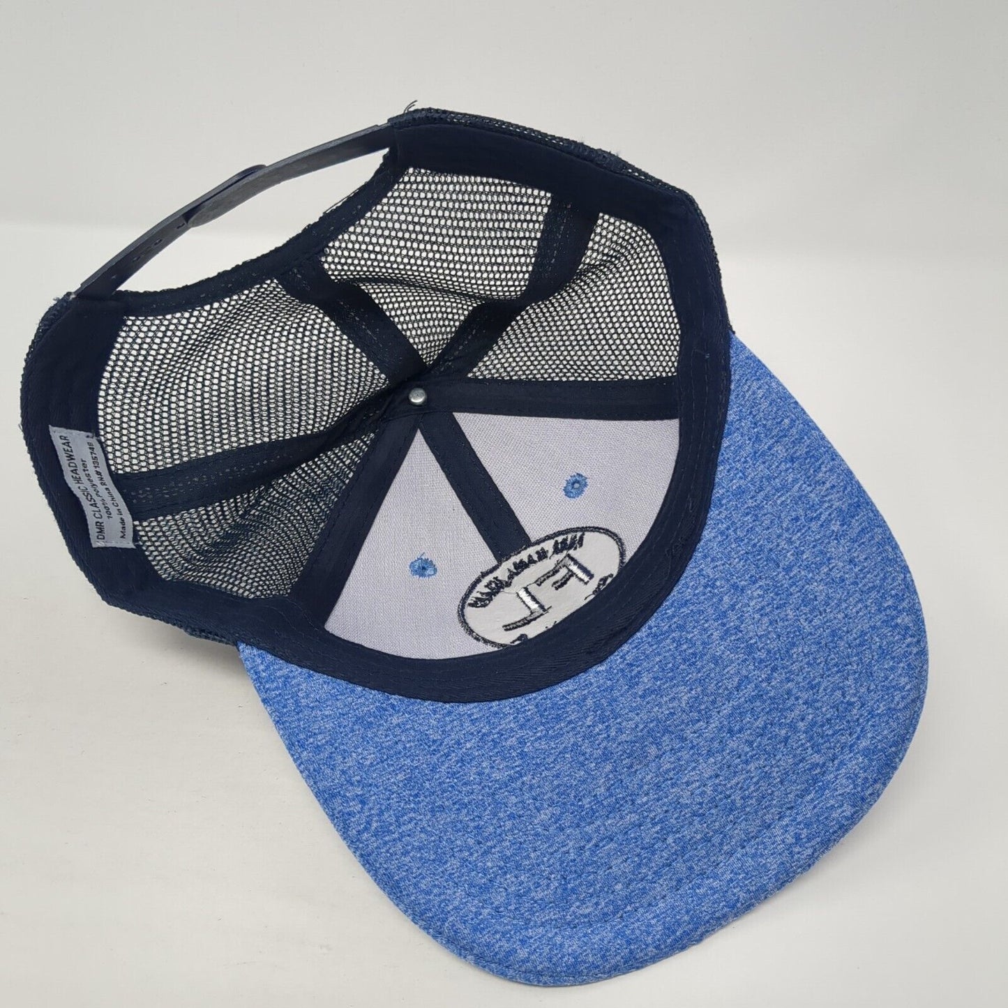 Anna Maria Island FL Florida Snapback Trucker Hat Blue OS Adjustable Mesh Back