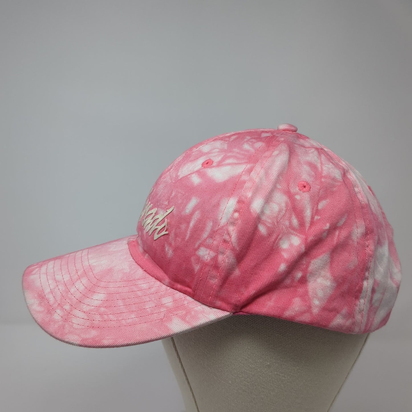 Colorado Strapback Hat Pink Tie Dye One Size Adjustable Cobra 6 Panel