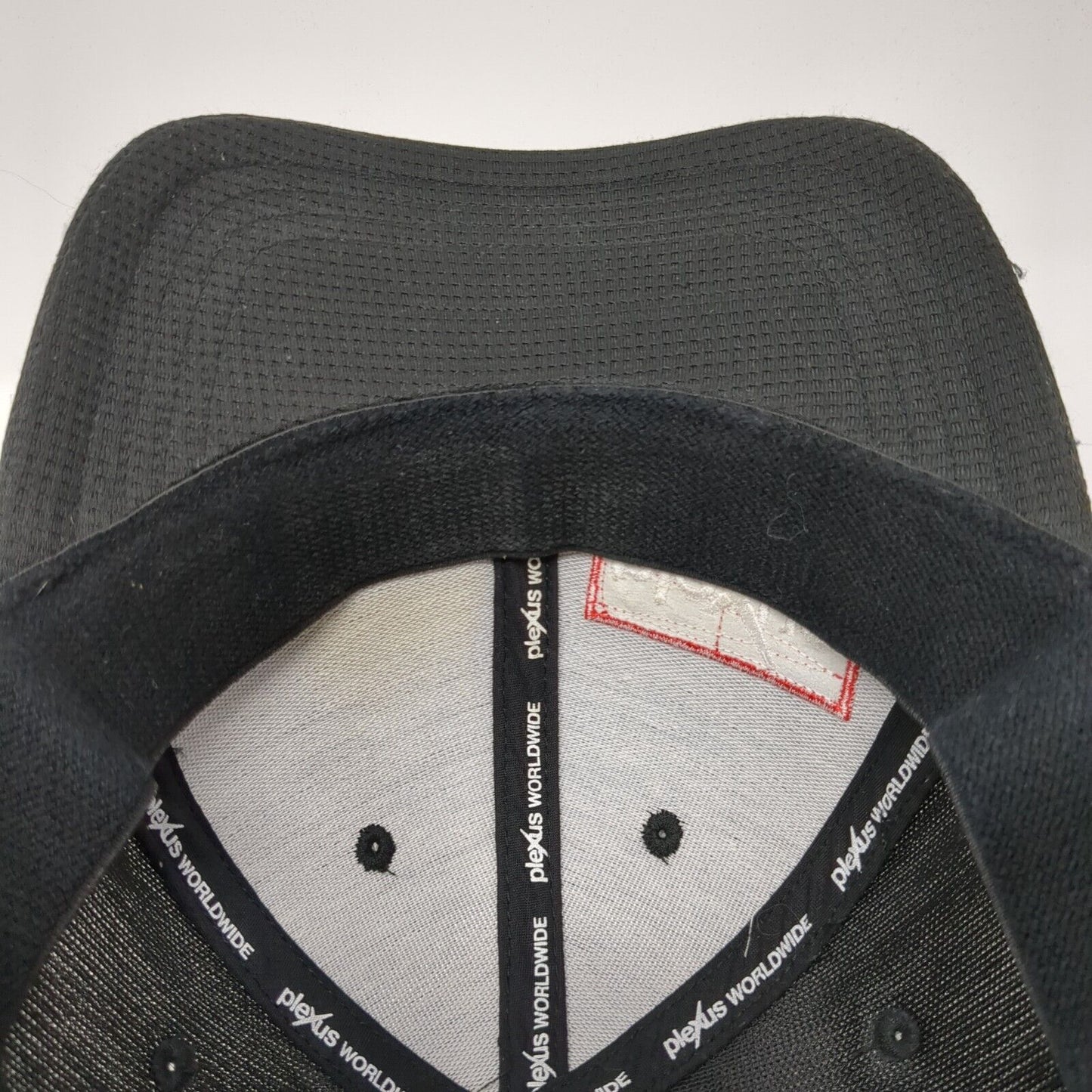 Plexus Worldwide Strapback Hat Black One Size Adjustable Embroidered Polyester