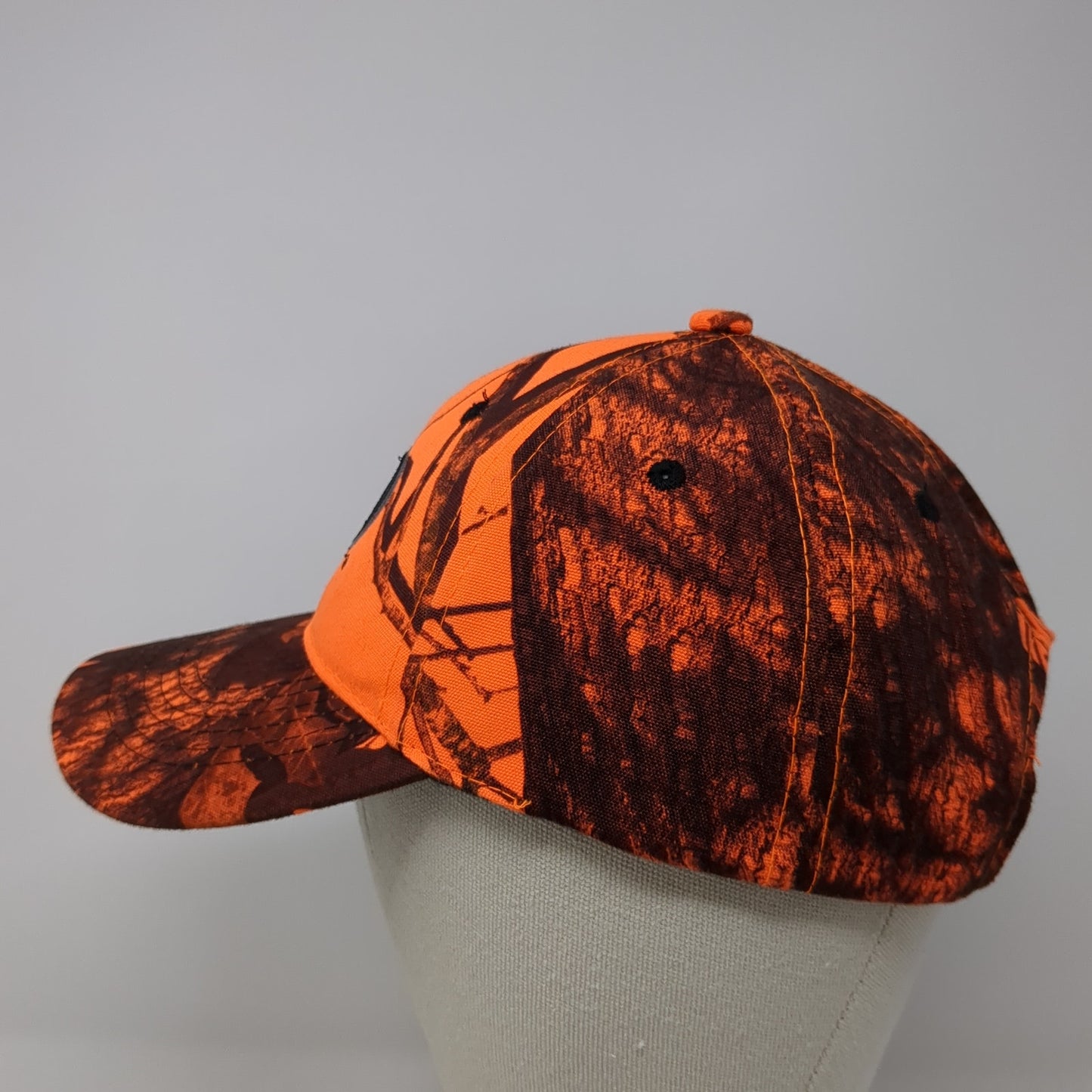 Mossy Oak Logo Strapback Hat Multi One Size Adjustable Camo Hunting