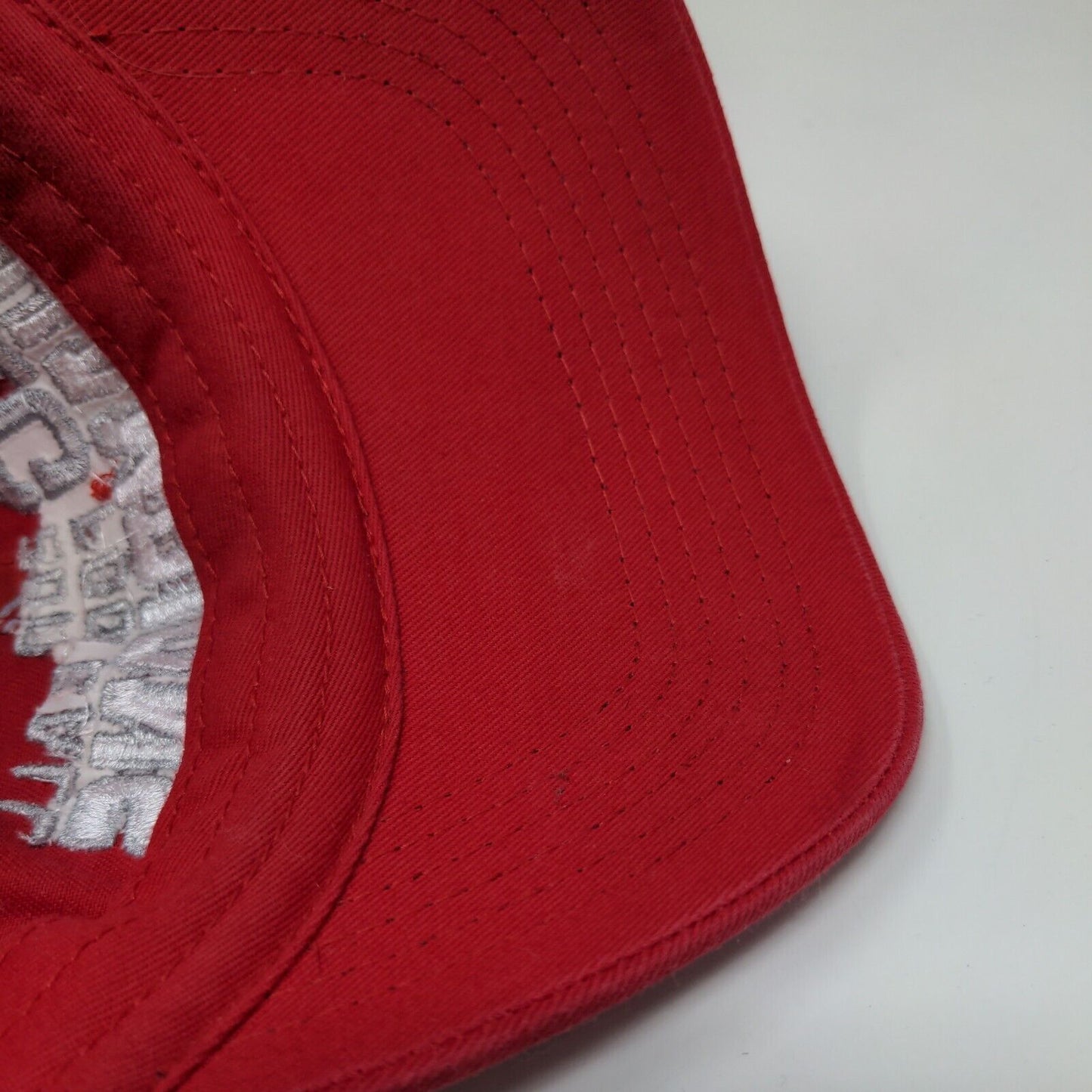 Top of the World Men's Slideback Hat Red Ohio State Big 10 2017 Football Logo