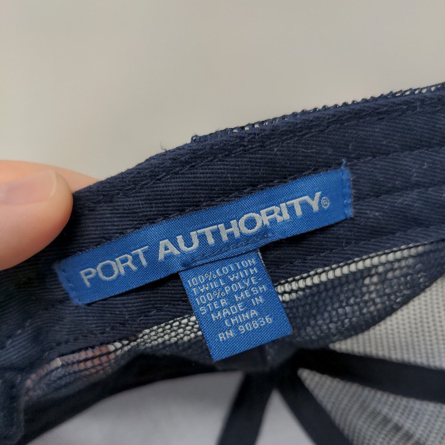 Southern Insurance Underwriters Trucker Hat Blue OS Mesh Back Port Authority