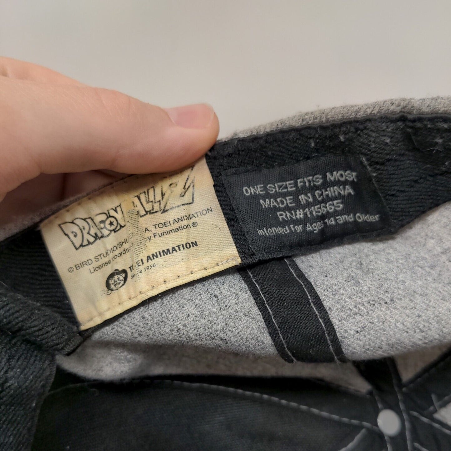 Son Goku Patch Snapback Hat Multi OSFM Colorblock Dragon Ball Z