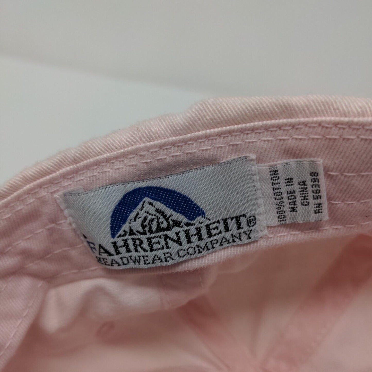 Phoenix Arizona Slideback Hat Pink OSFA Solid Embroidered Fahrenheit
