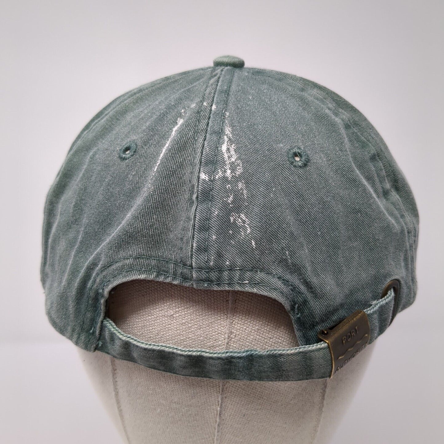 Pray B4U Play Slideback Hat Green One Size Embroidered Port Authority