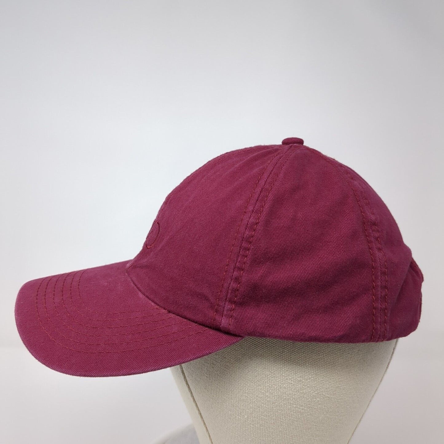 Infinity Slideback Hat Red One Size Adjustable Solid 6 Panel Outdoor