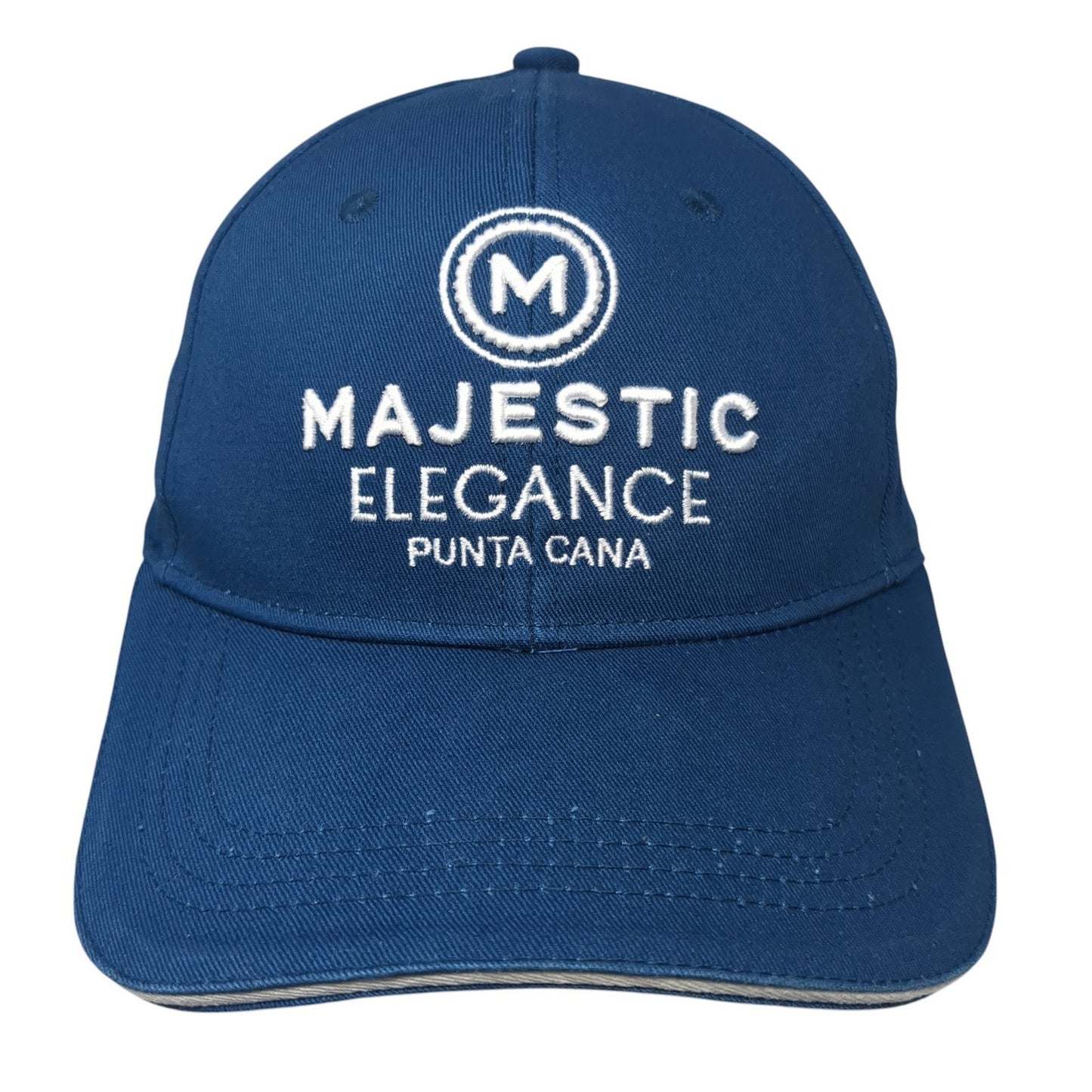Majestic Elegance Punta Cana Slideback Hat Blue One Size Adjustable