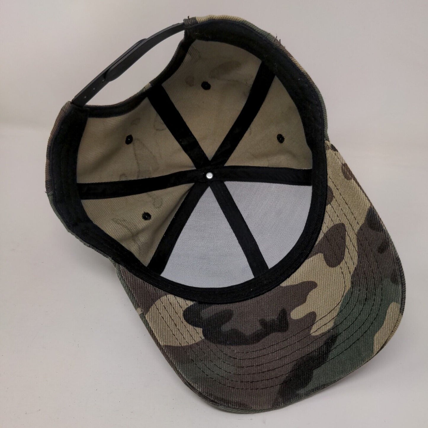 MFYC Snapback Hat Camouflage One Size Embroidered Vent Holes