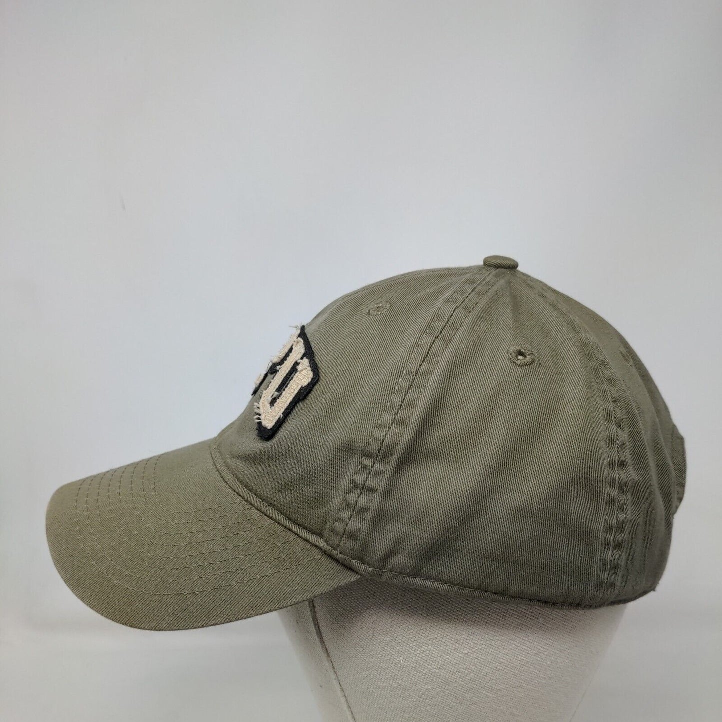 APU Slideback Hat Brown One Size Adjustable Embroidered Vented Holes Legacy