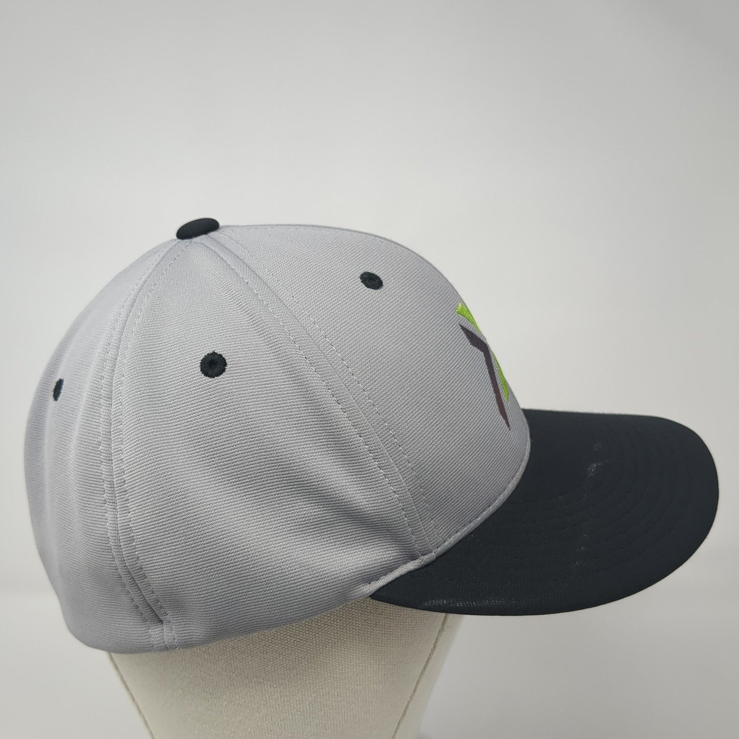 Taylor #3 Fitted Baseball Cap Gray One Size Lightweight Pulse Richardson