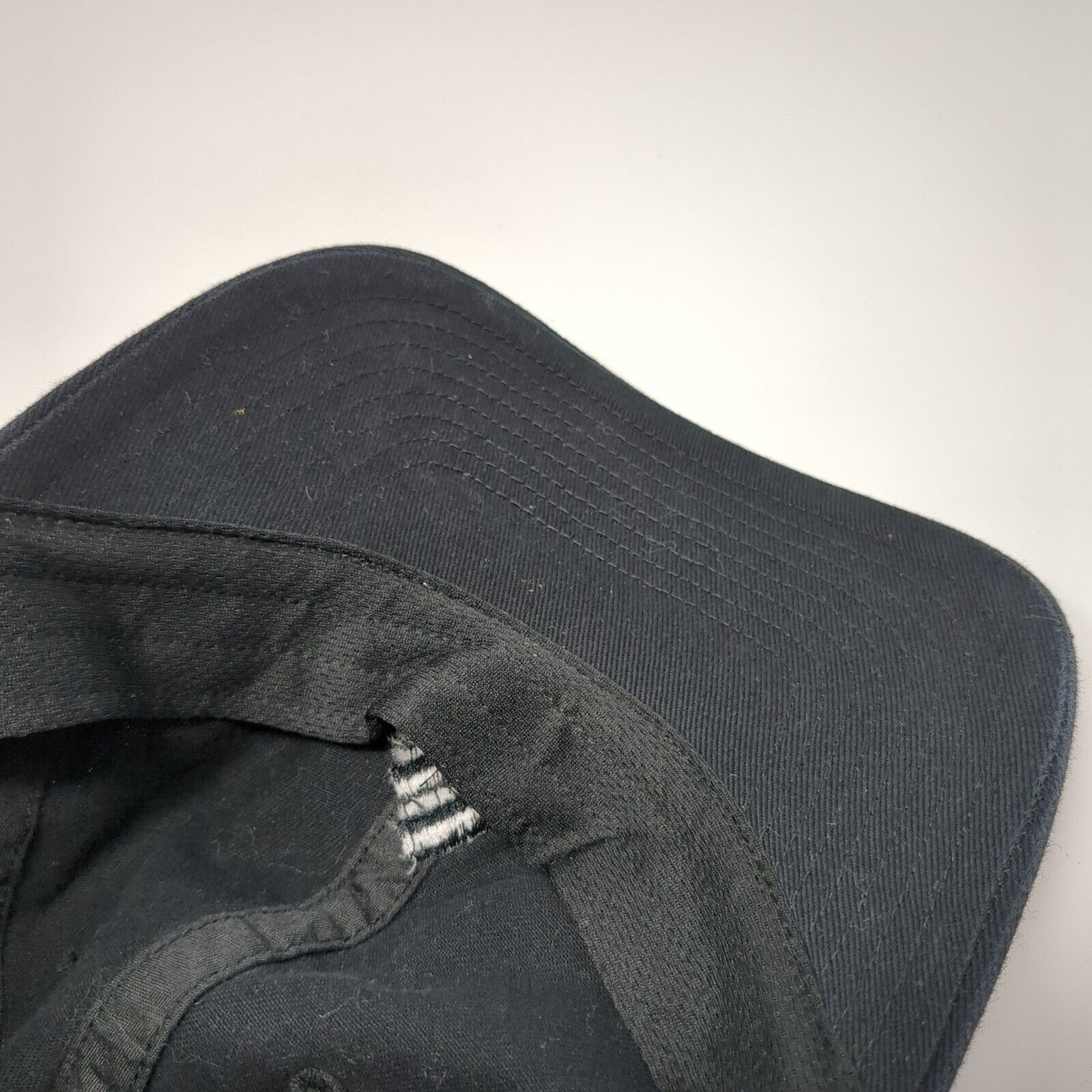 Adidas 3 Stripes Slideback Hat Black One Size Solid Climalite 6 Panel