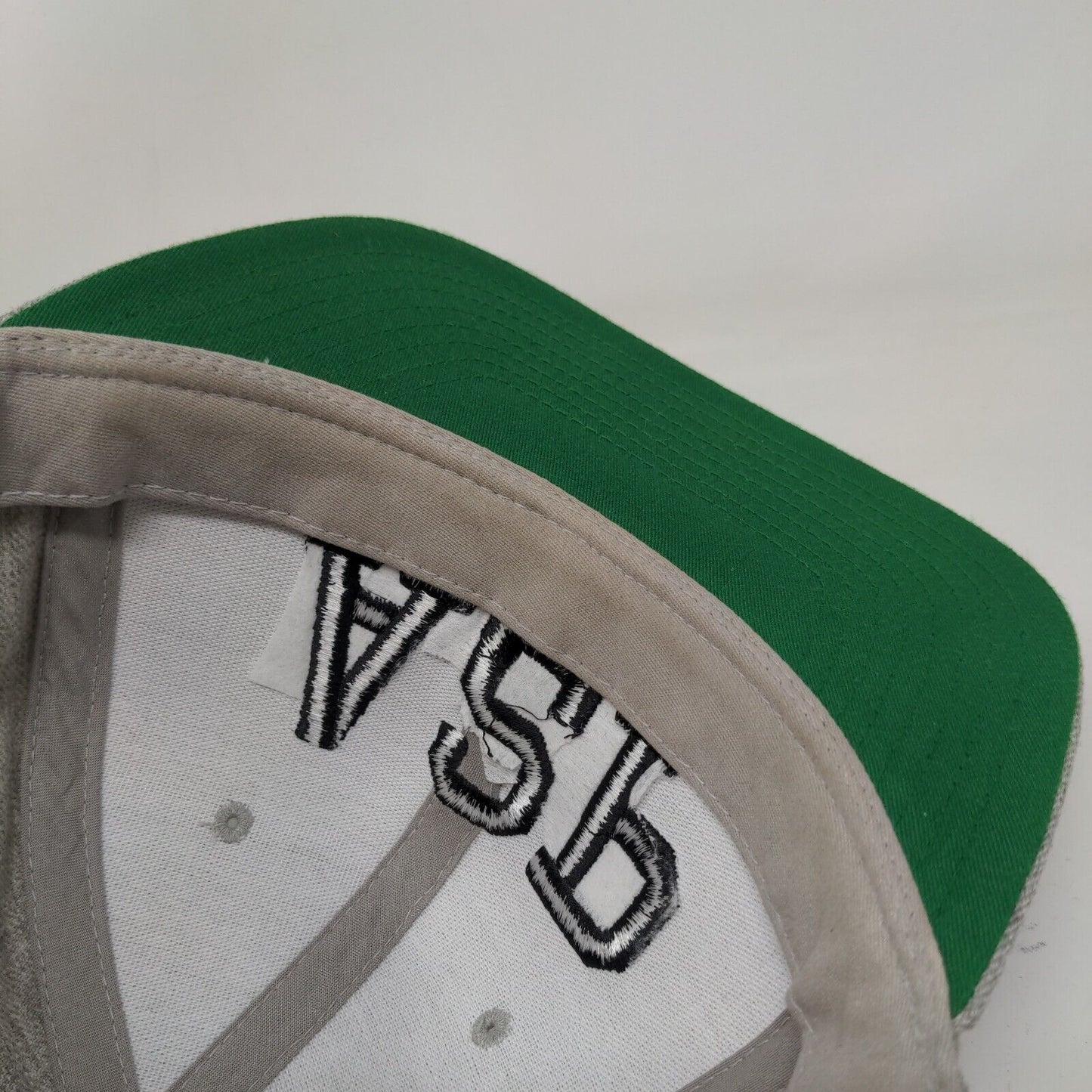 A2P Snapback Hat Gray One Size Embroidered 6 Panel The Classics Yupoong