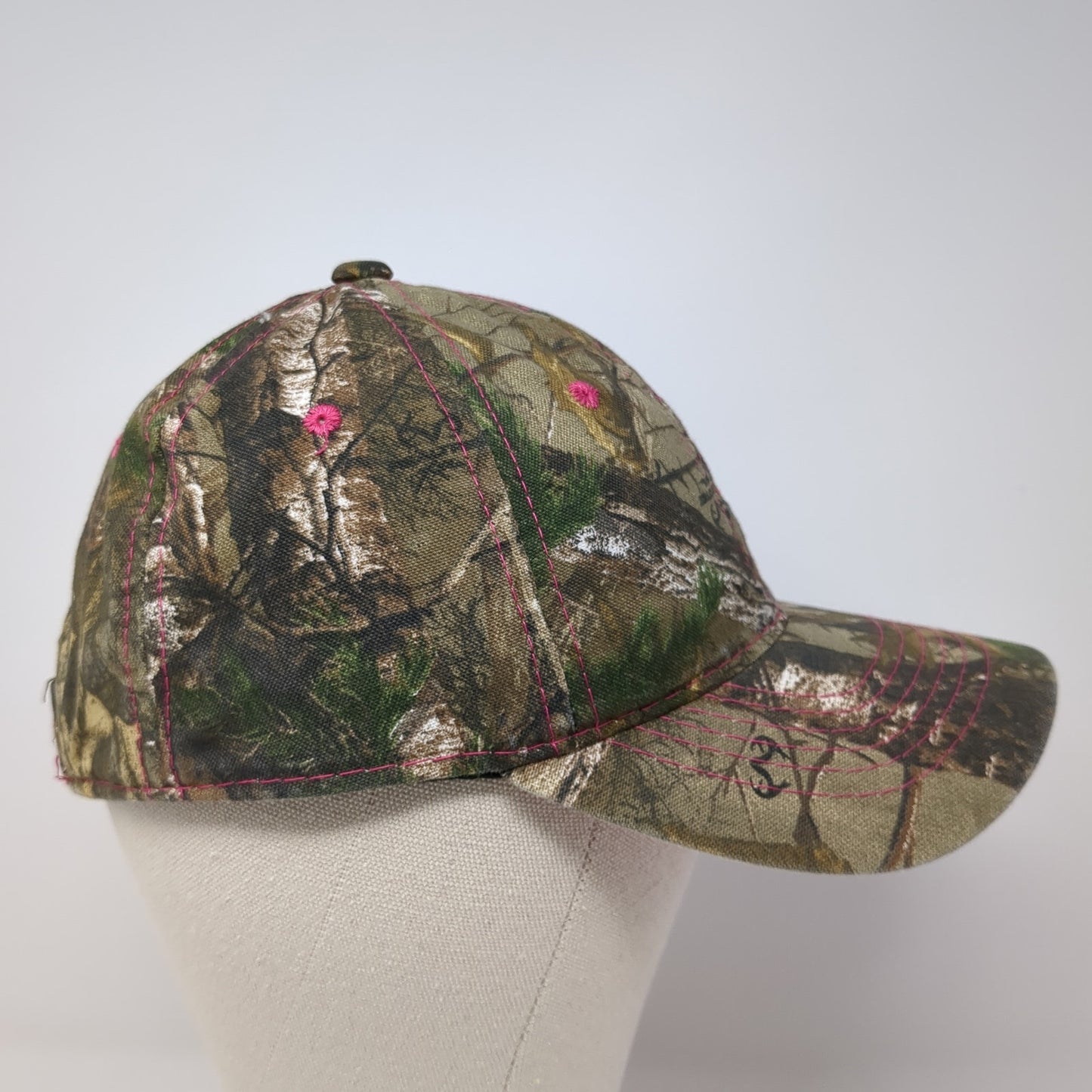 Signatures Strapback Hat Multi One Size Adjustable Camo Hunting Blank