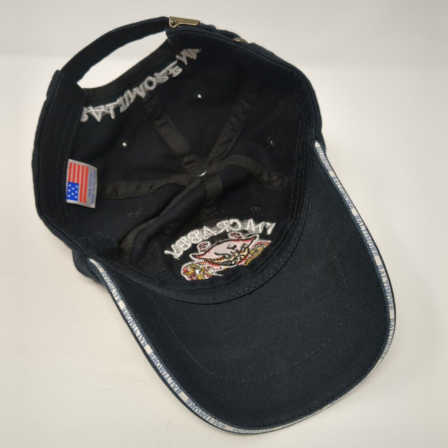 I'm Crabby Leave Me Alone Slideback Hat Black One Size Adjustable