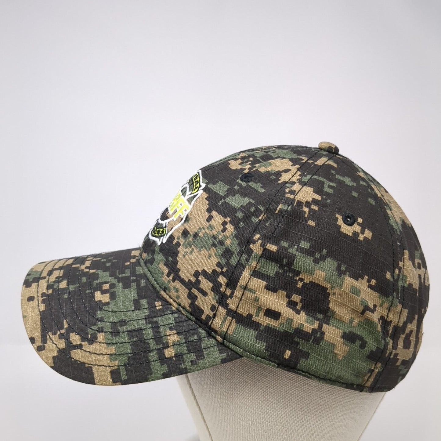 ARFF Global Services Strapback Hat Camouflage OS Adjustable Embroidered Otto
