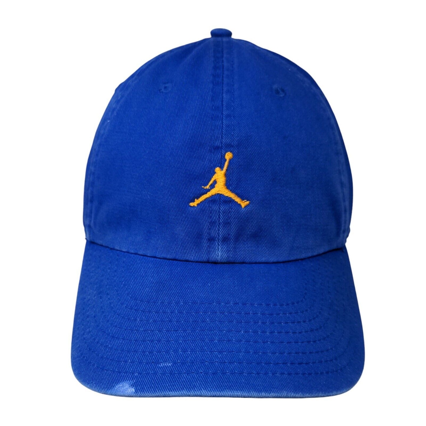 Air Jordan Jumpman Slideback Hat Blue OSFM Adjustable Embroidered Logo Cotton