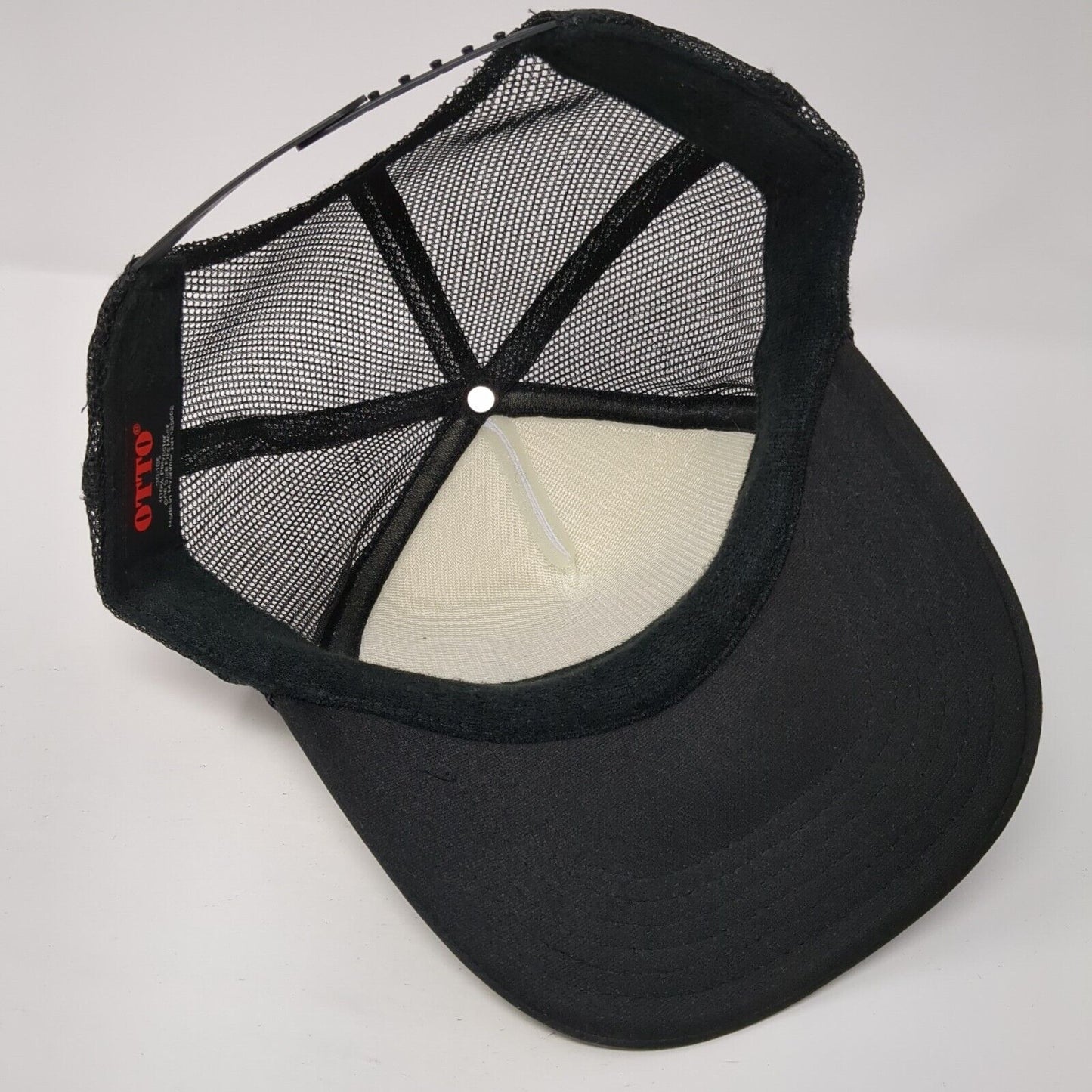 Hotsand USA Santa Cruz Beach Volleyball Snapback Trucker Hat Black OS Mesh Rope