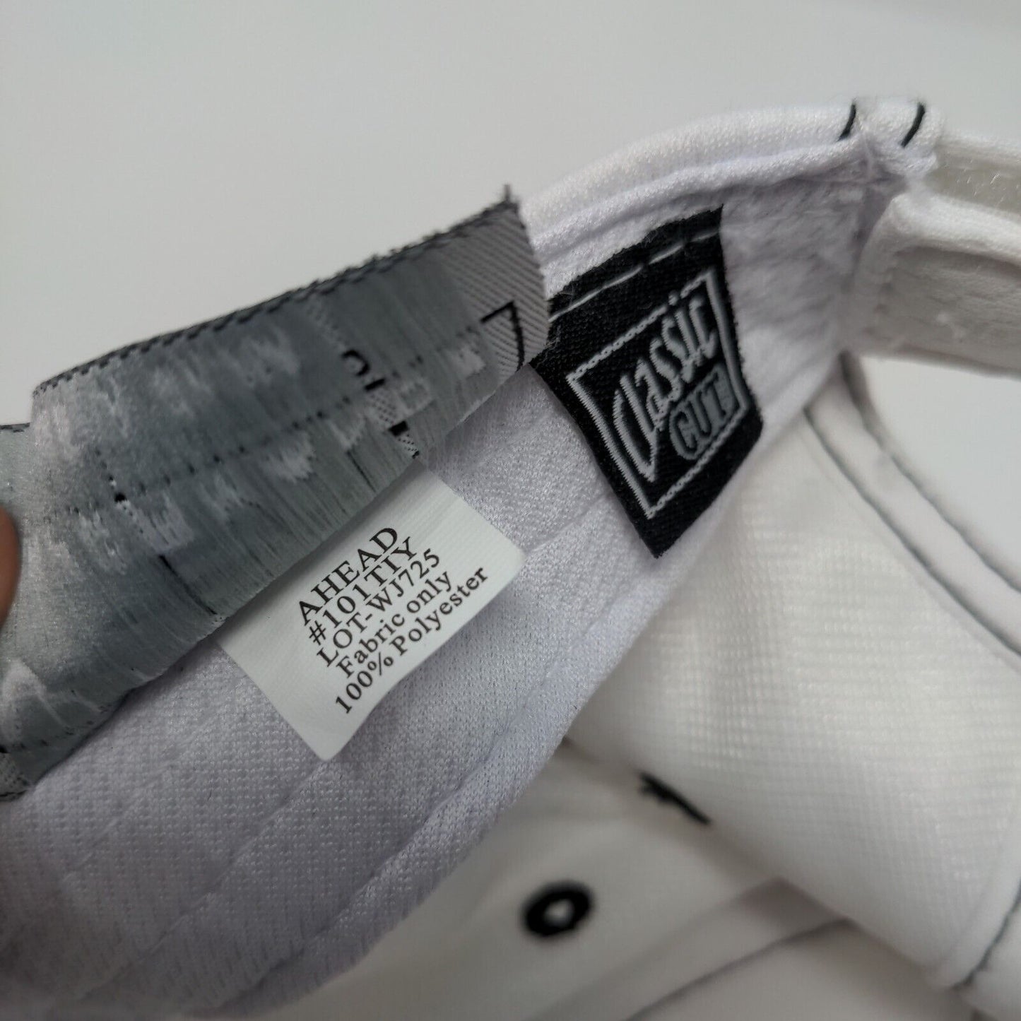 Tito's Handmade Vodka Strapback Hat White OSFA Classic Cut Embroidered Ahead