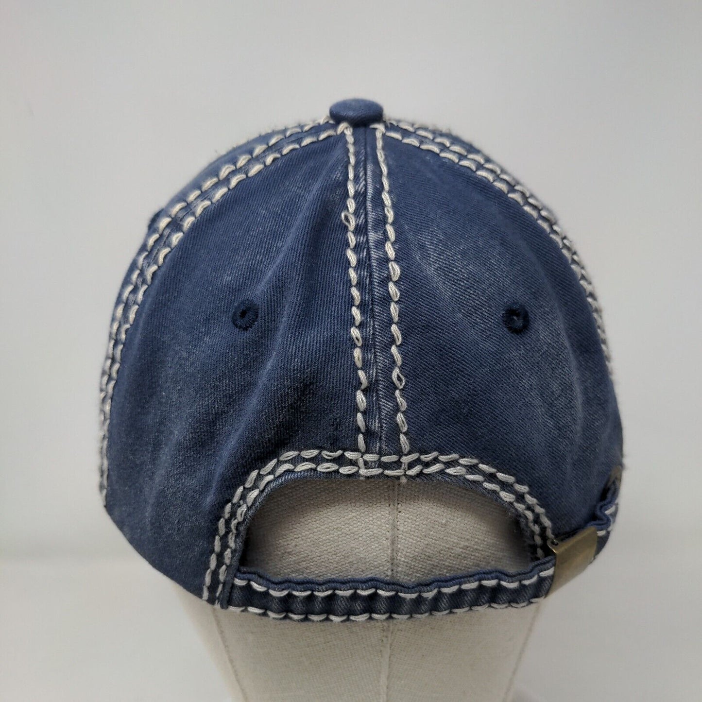 All-American Denim Co. 01 Slideback Hat Blue One Size 6 Panel KB ETHOS
