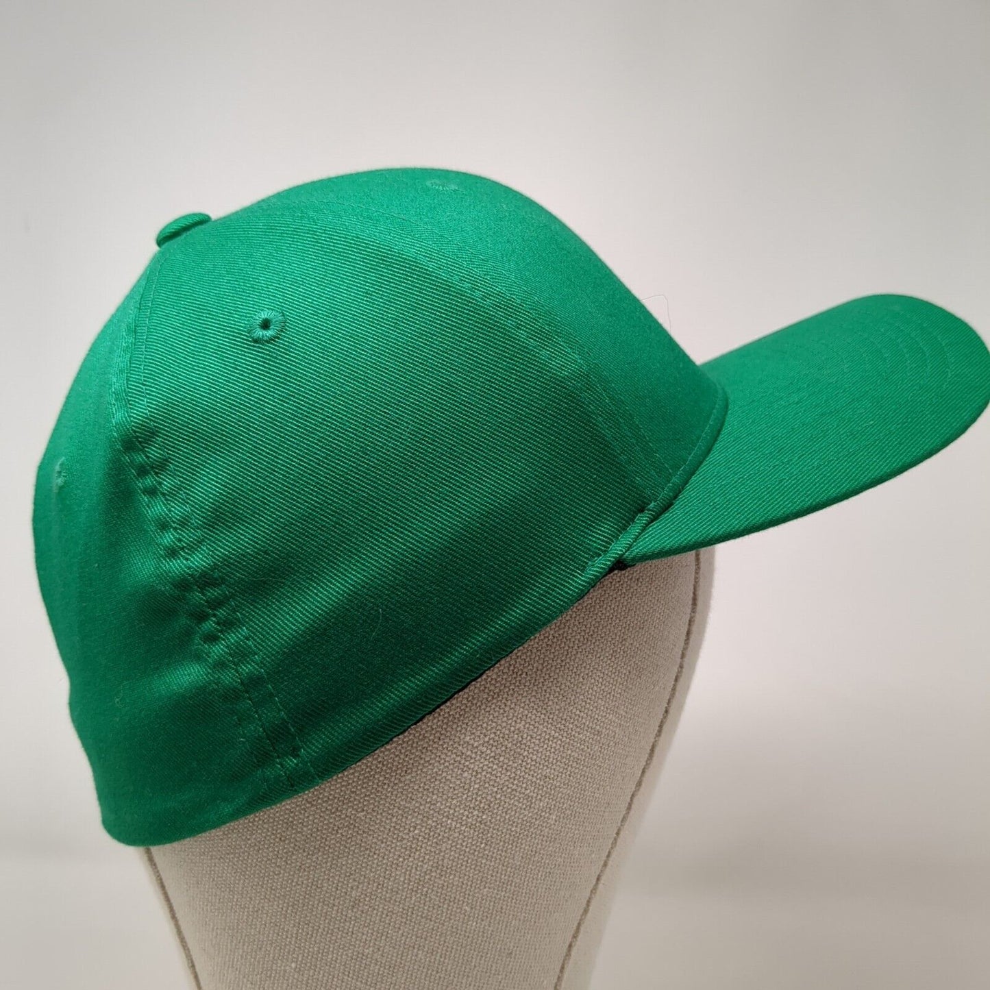APC Fitted Hat Green S/M Flexfit Embroidered Patriotic 6 Panel Yupoong