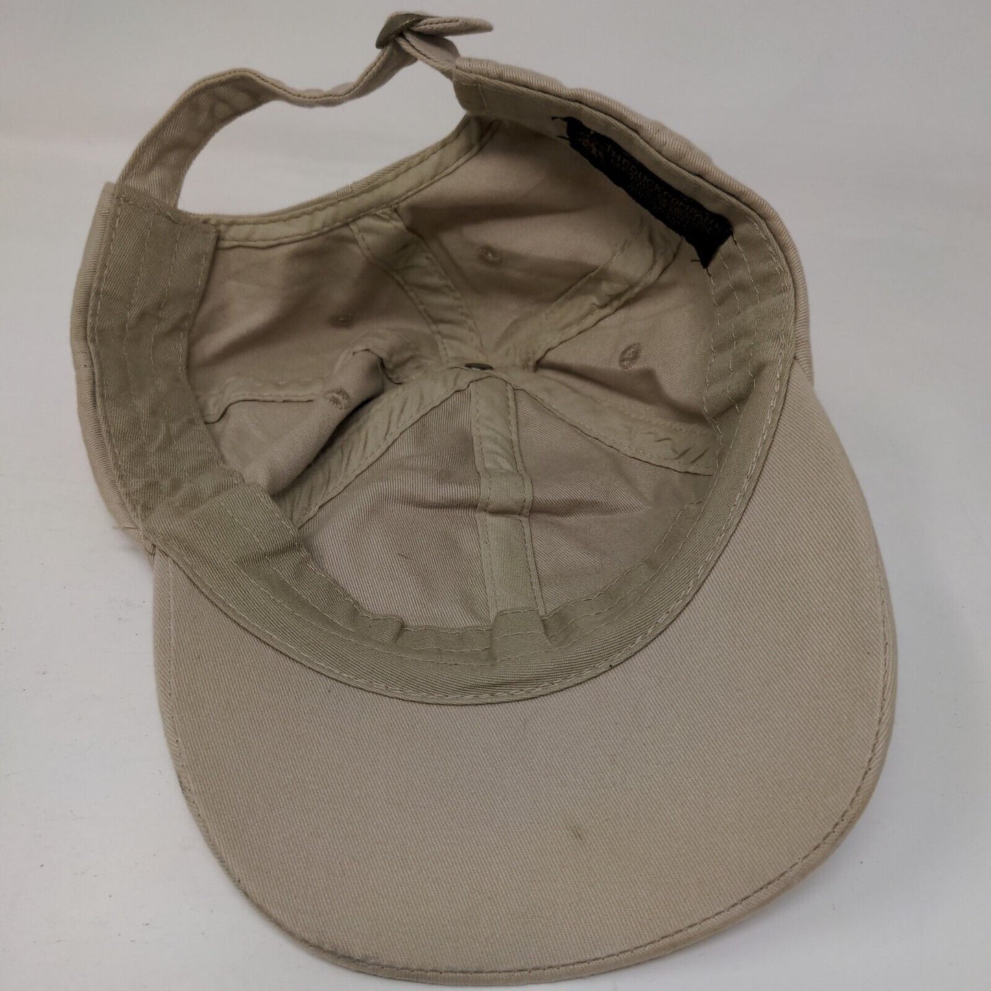 Bears Love People Slideback Hat Tan OSFA Chattooga River Embroidered