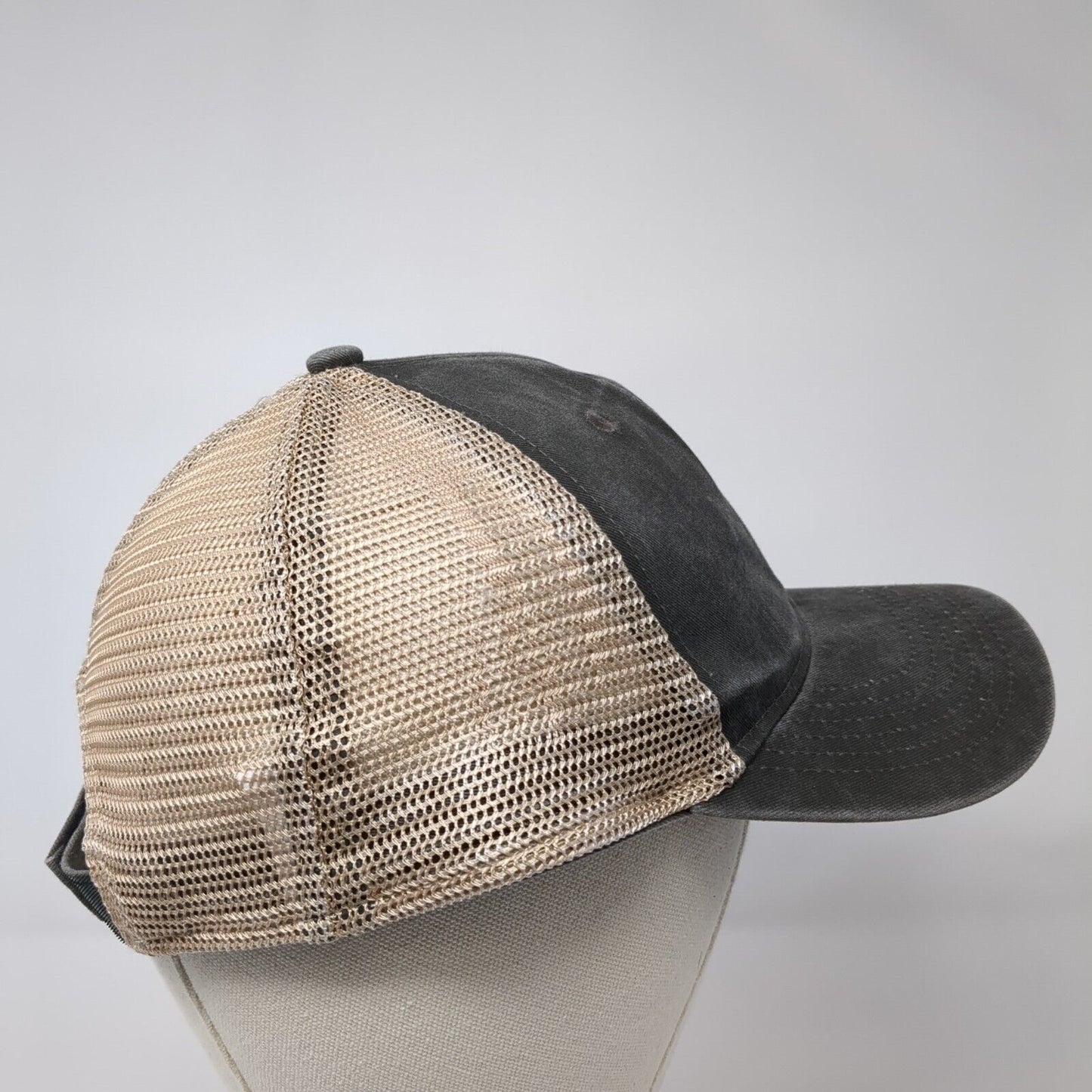 Mountain View Spraying Service Women's Trucker Hat Gray One Size Ponytail