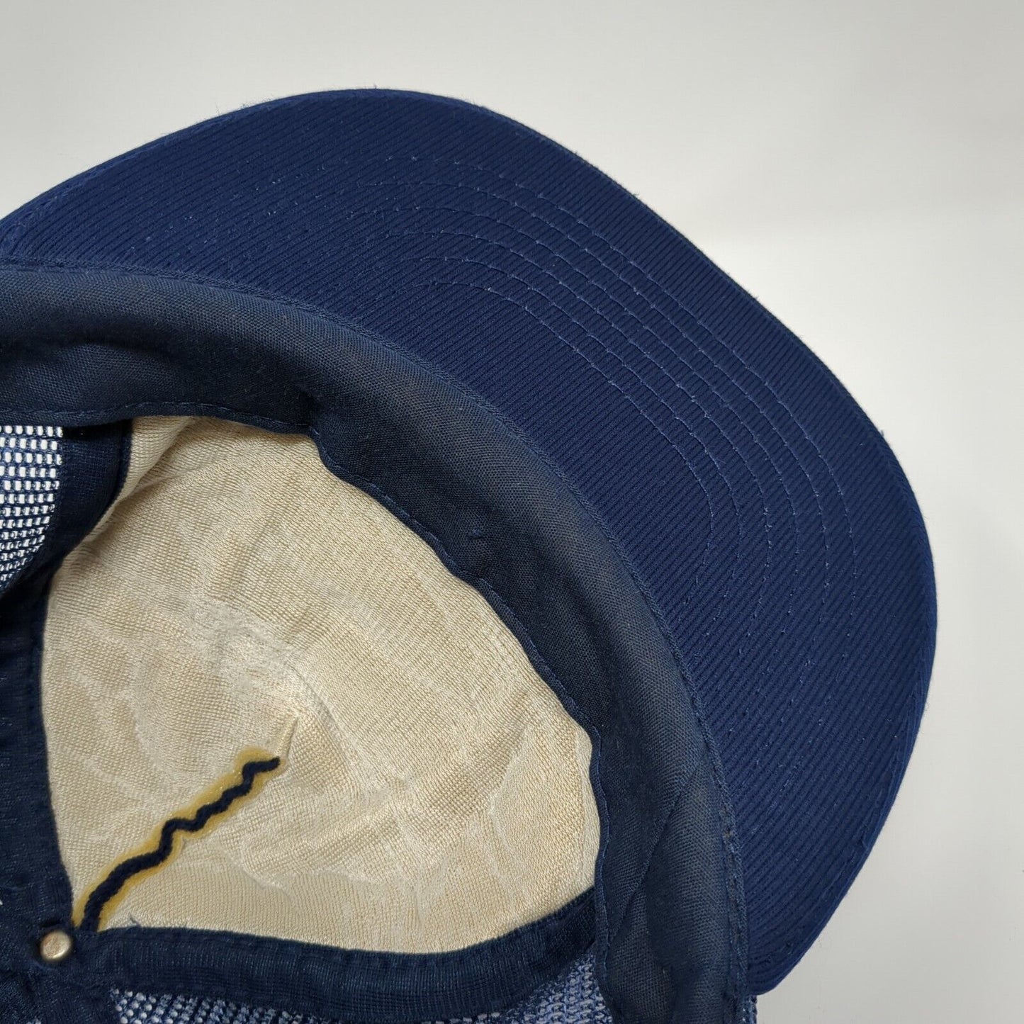 Zamora Farm Labor Snapback Trucker Hat Blue OSFA Mesh Back Kap.II