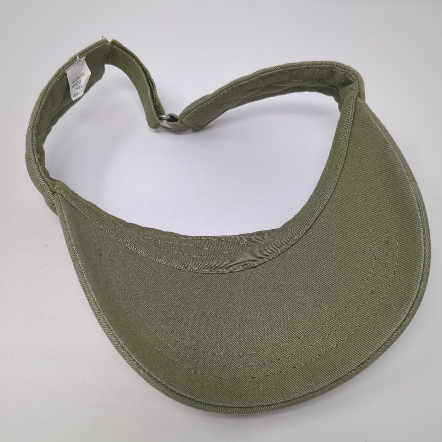 Unbranded Strapback Hat Green One Size Adjustable Solid Blank Outdoor