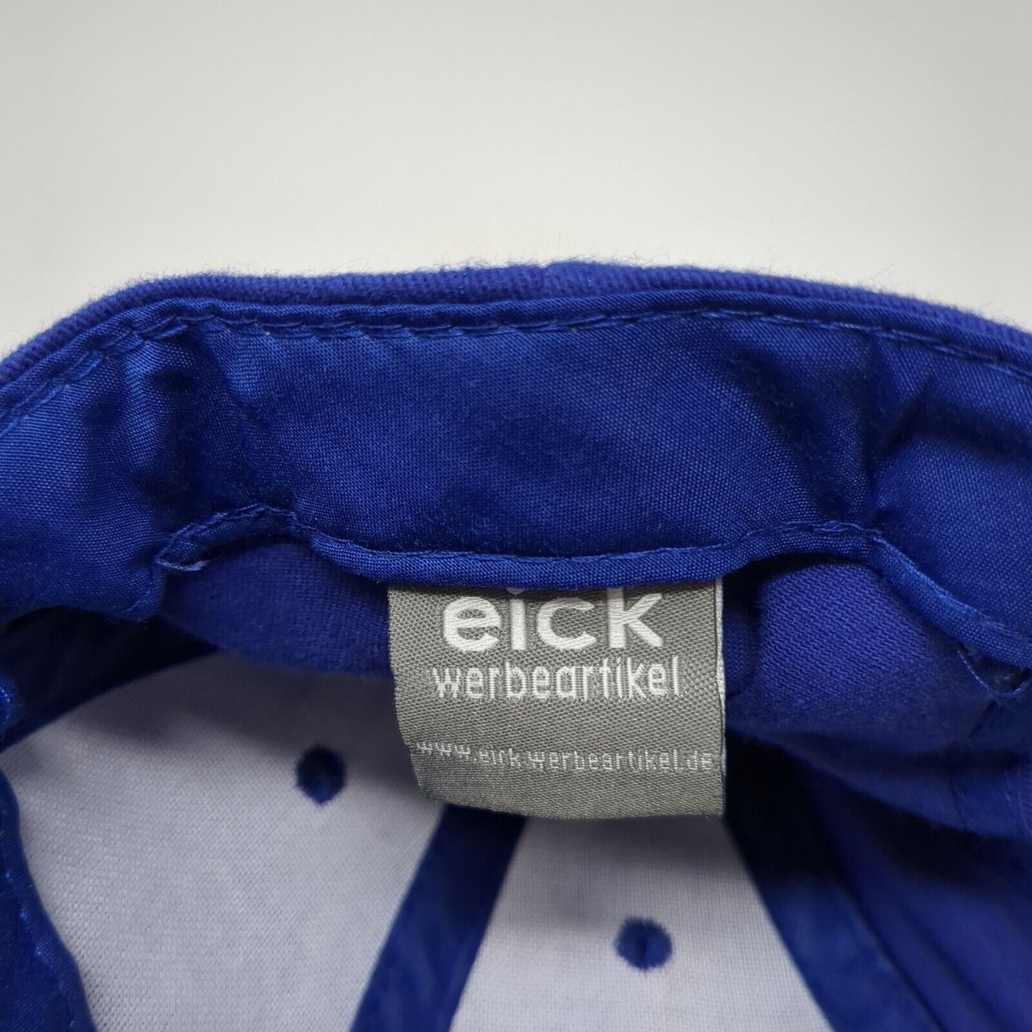 Hormann Slideback Hat Blue One Size Adjustable Embroidered 6 Panel