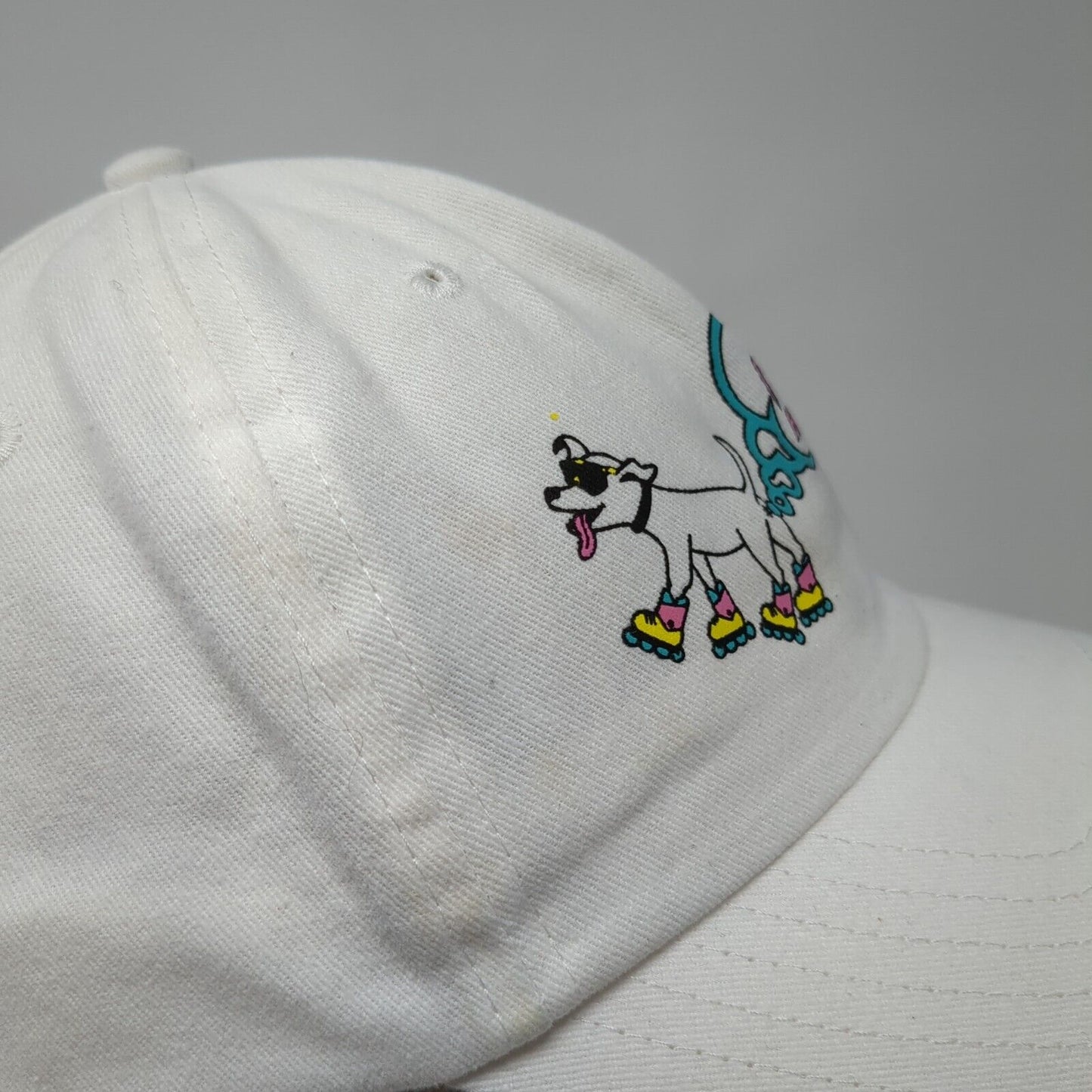 Pit Viper Holesale Slideback Hat White OS Adjustable Dog Print BIG X Cotton
