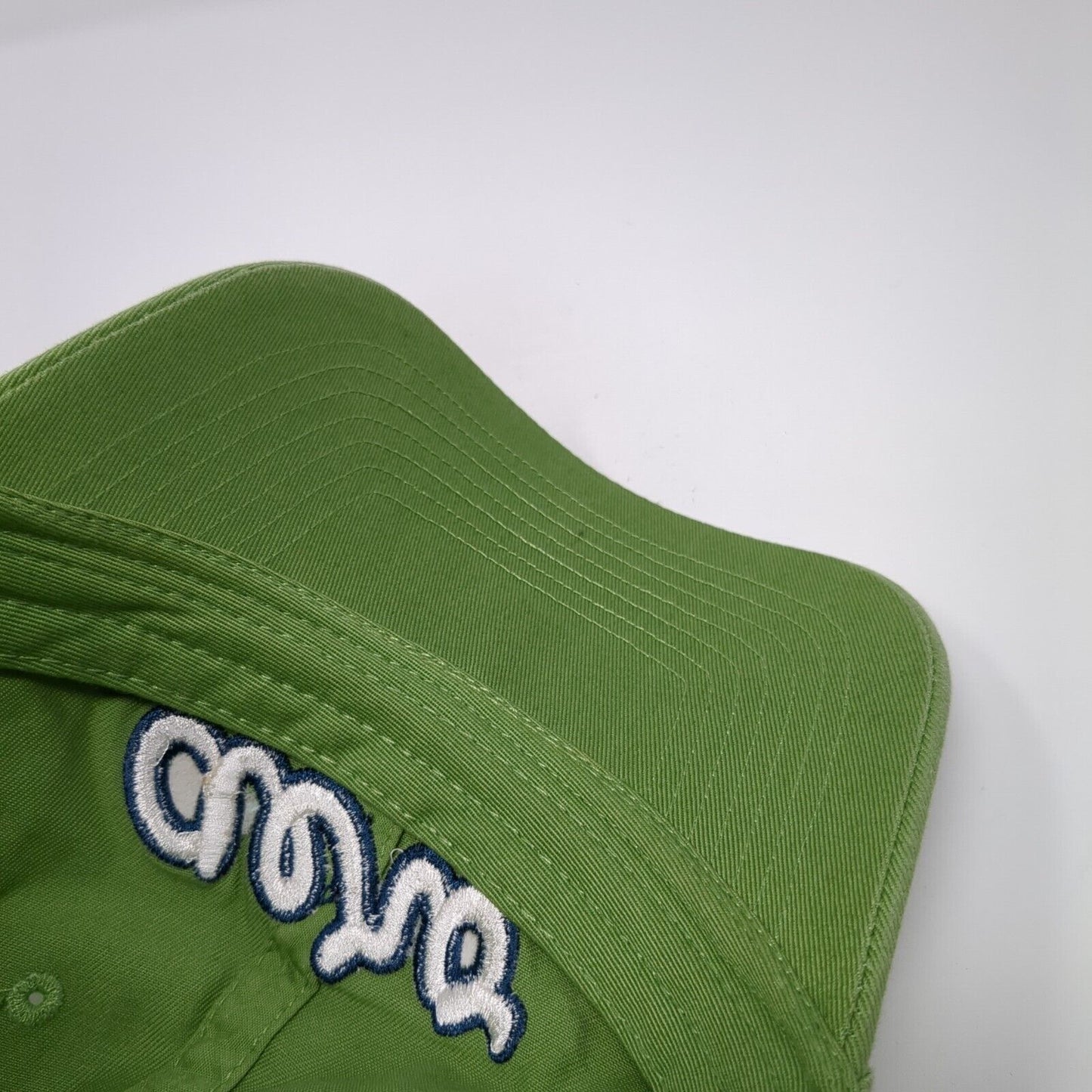 Aero 87 Slideback Hat Green One Size Adjustable Embroidered 6 Panel
