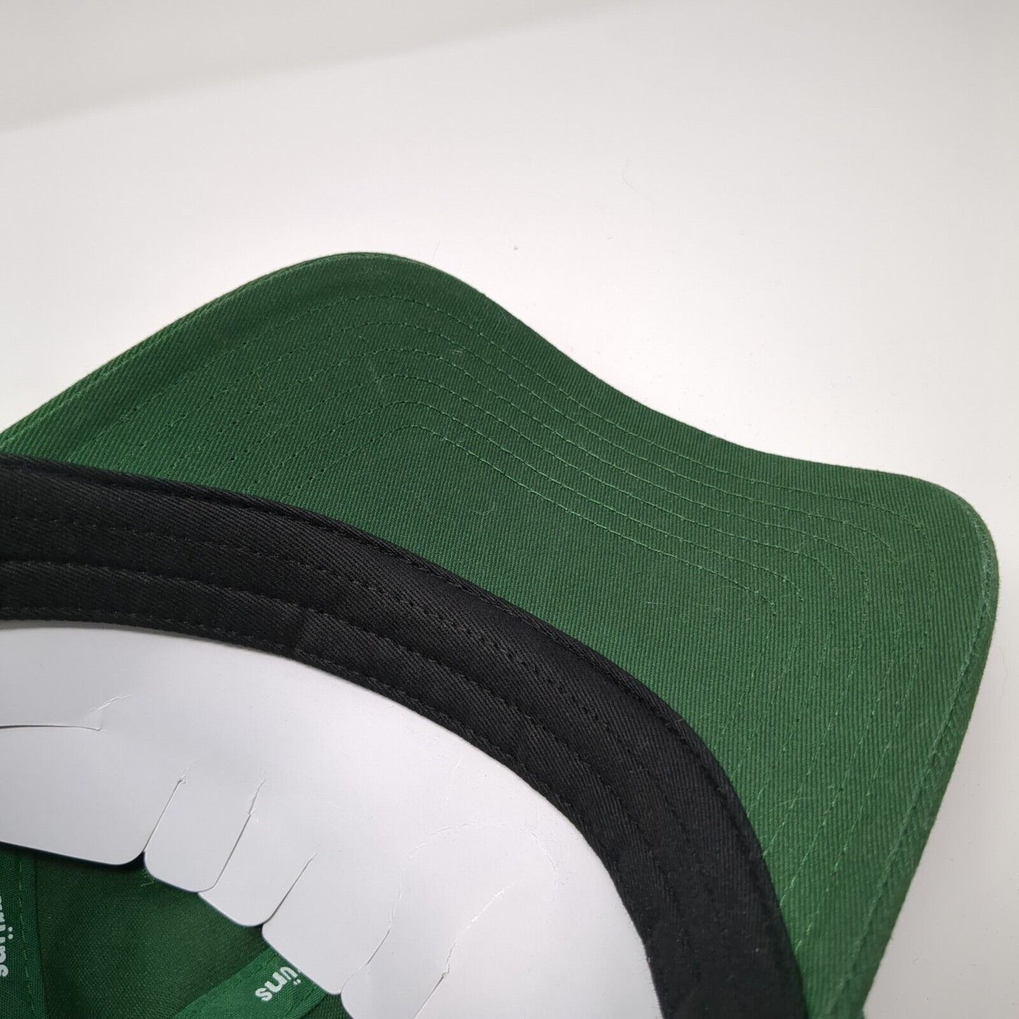 Gruns Slideback Hat Green One Size Adjustable Embroidered 6 Panel