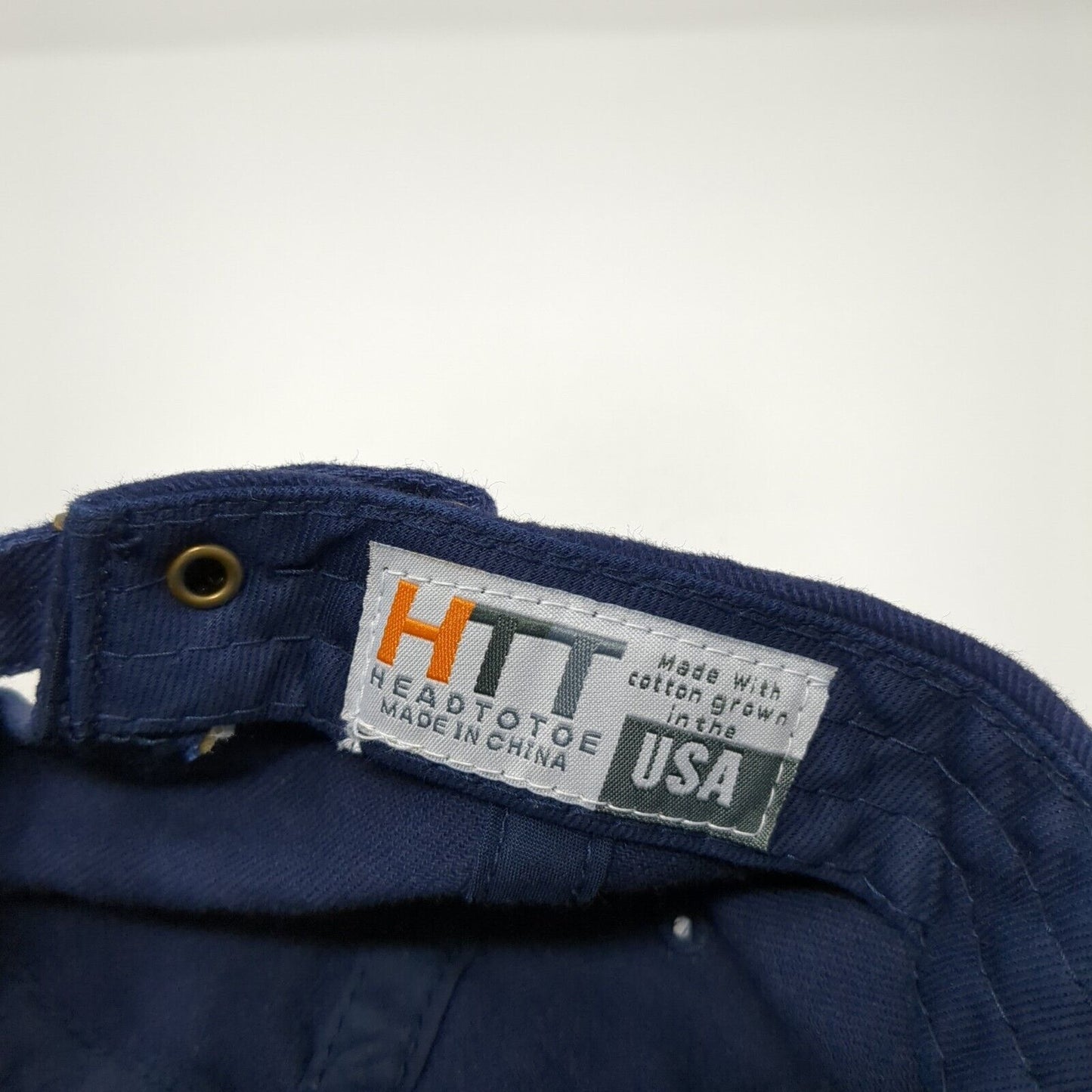 Geo Engineers Slideback Hat Blue One Size Adjustable Embroidered Headtotoe