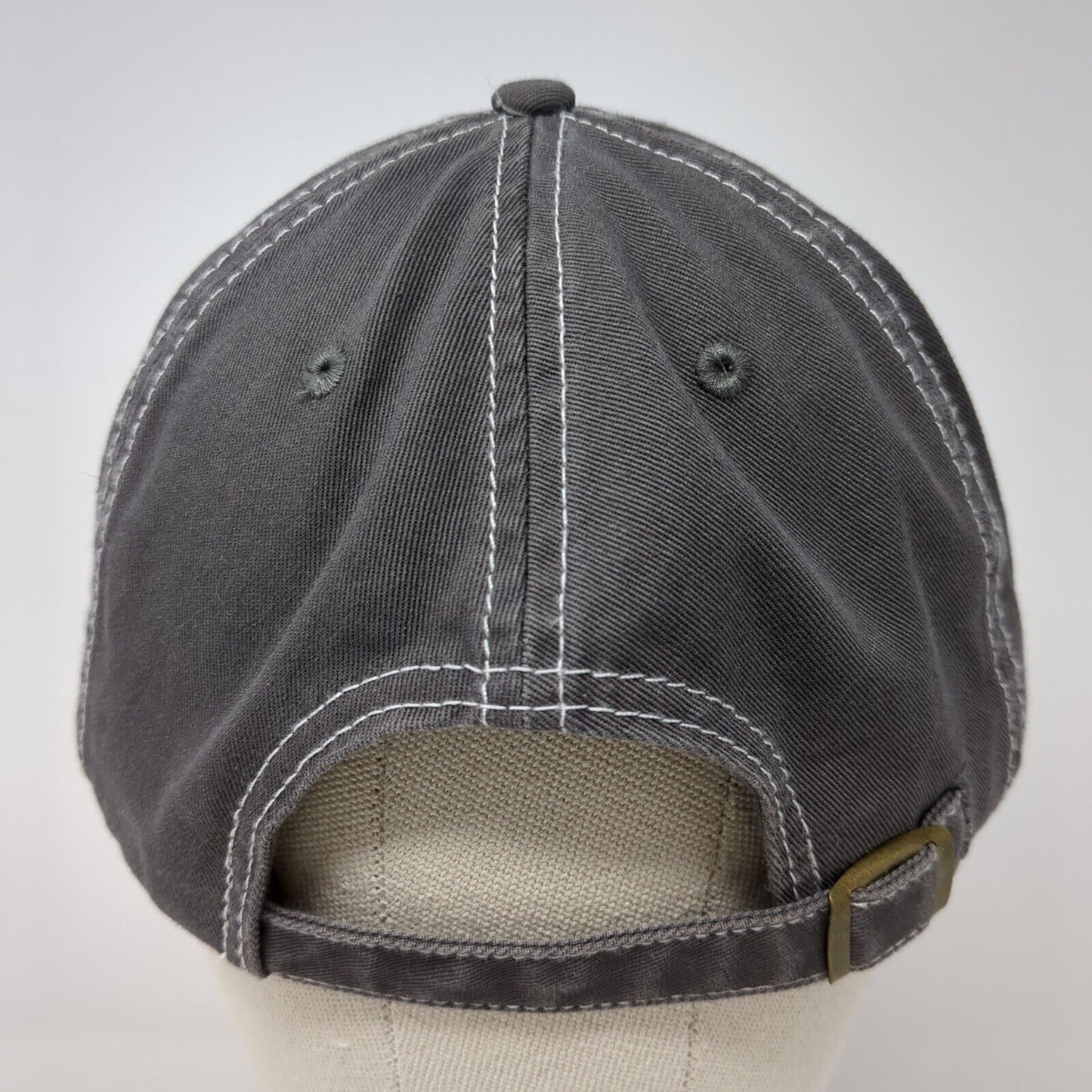 Carlisle Slideback Hat Gray One Size Adjustable HeadShots KC Caps