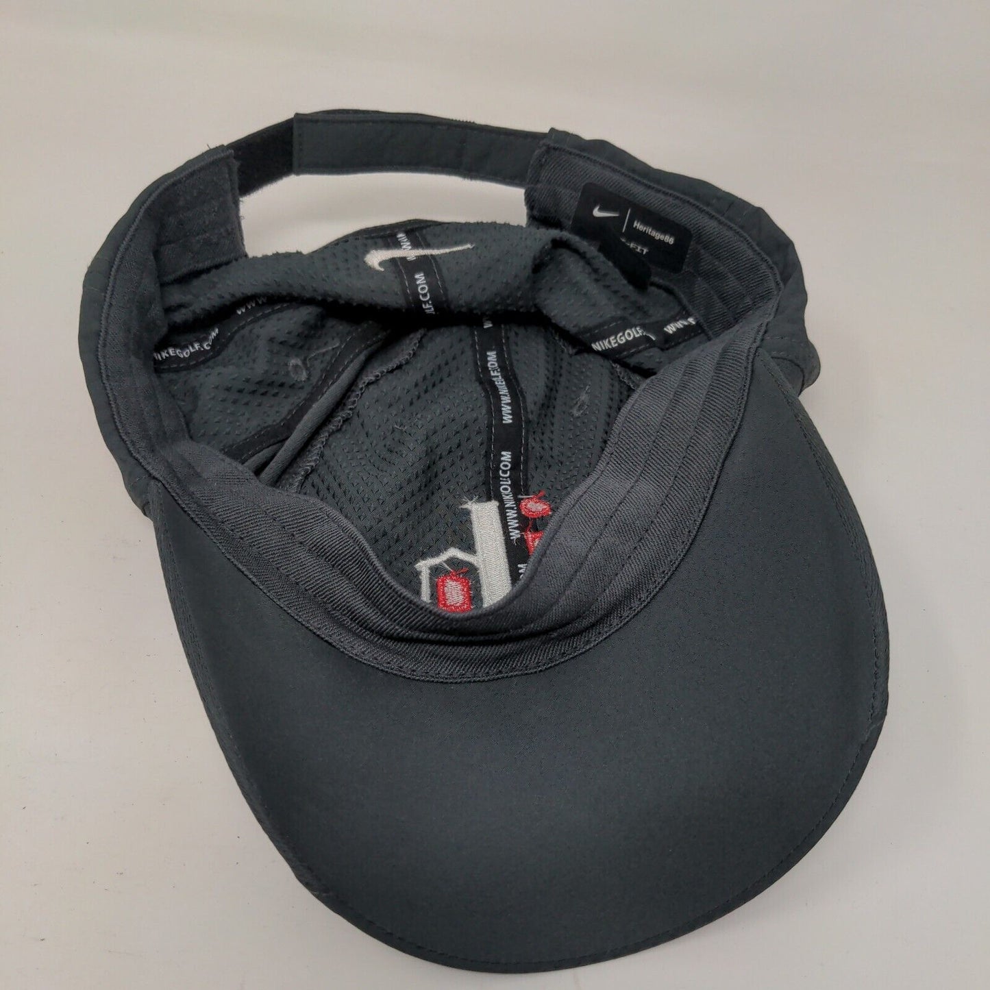 Isaiah 117 House Strapback Hat Gray OSFM Nike Heritage 86 Dri-Fit
