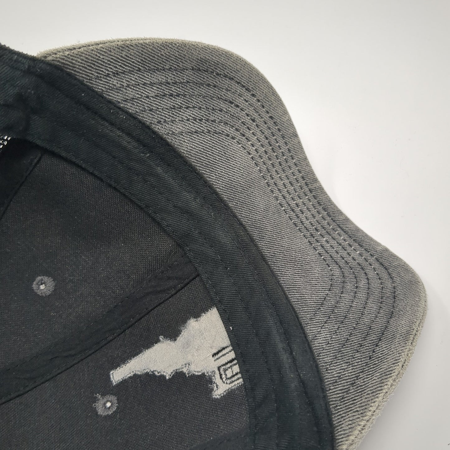 Idaho Snapback Trucker Hat Gray One Size Adjustable Mesh Back Sportsman