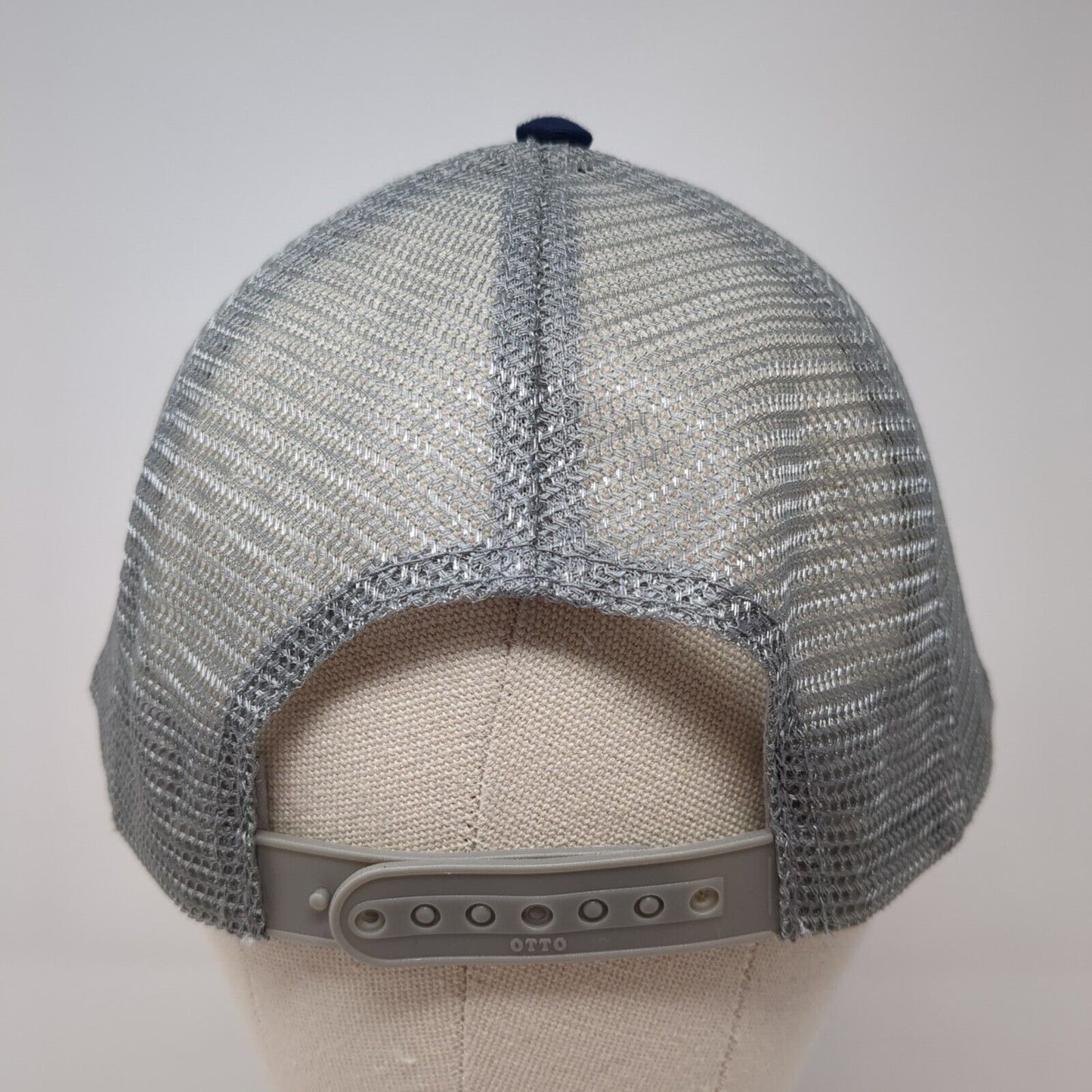 DENCO Construction Snapback Trucker Hat Multi One Size Adjustable Mesh Back Otto