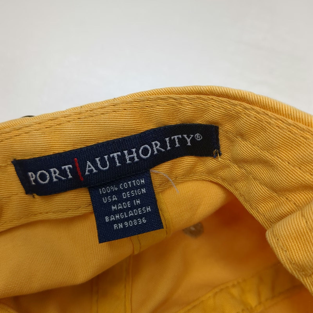 Port Authority Baseball Cap Yellow One Size SEIFF Idaho Fly Fishers Trout Hat