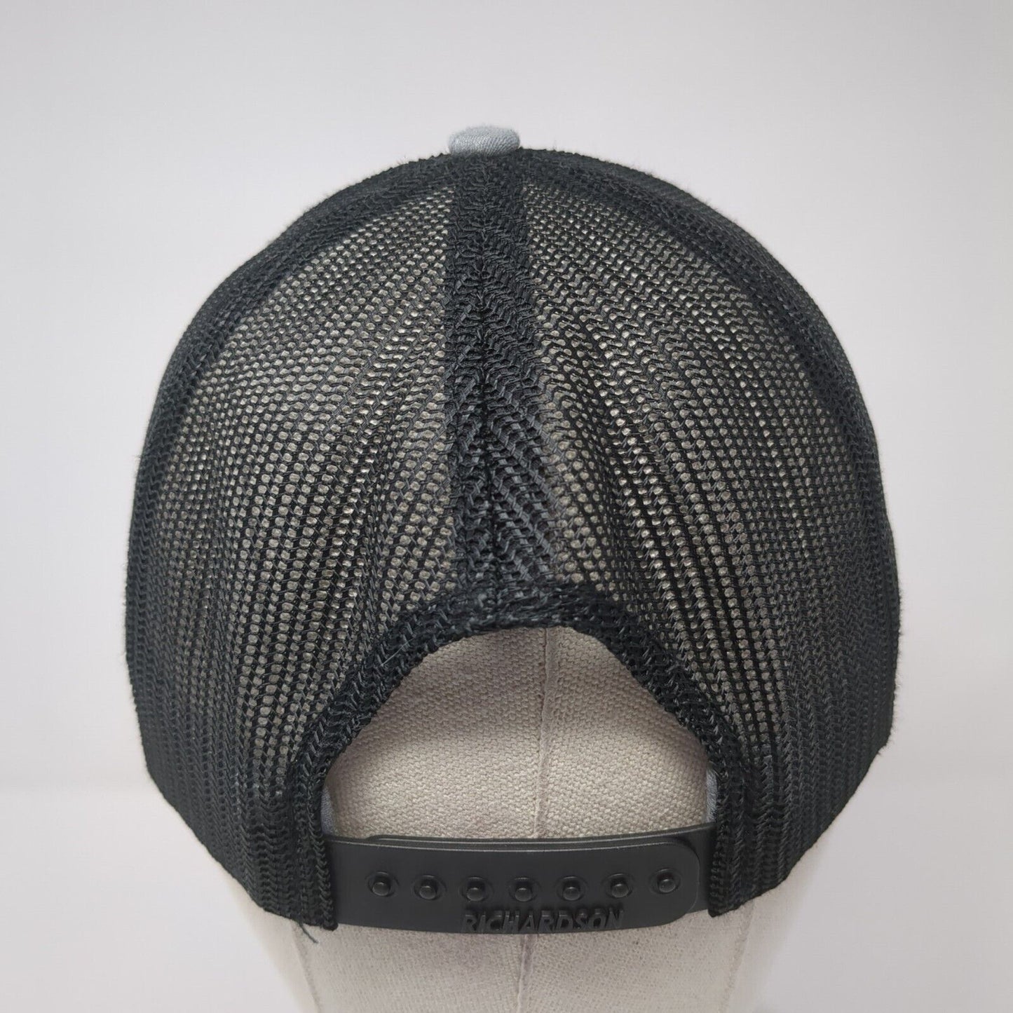 Baymar Mechanical Heating & Cooling Snapback Trucker Hat Gray OS Mesh Richardson
