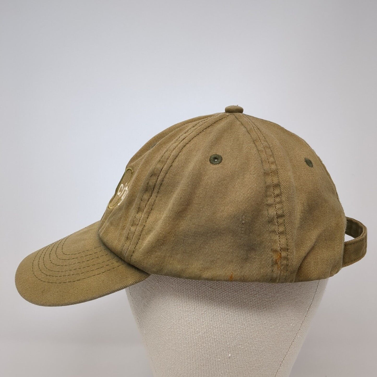 NYC New York City Slideback Hat Brown One Size Adjustable Embroidered Danelley