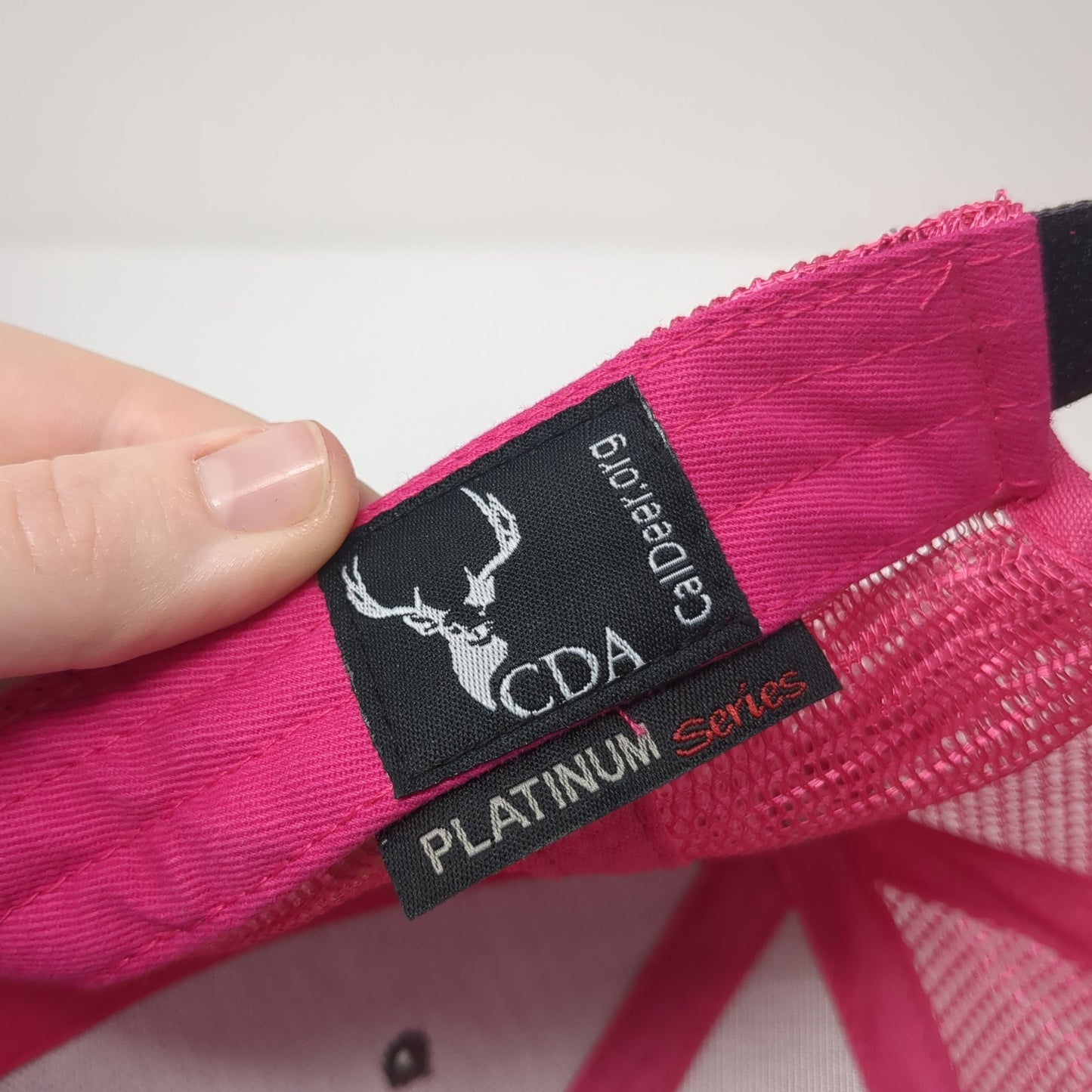 CDA Caldeer Trucker Hat Multicolor One Size Adjustable Embroidered Mesh Back