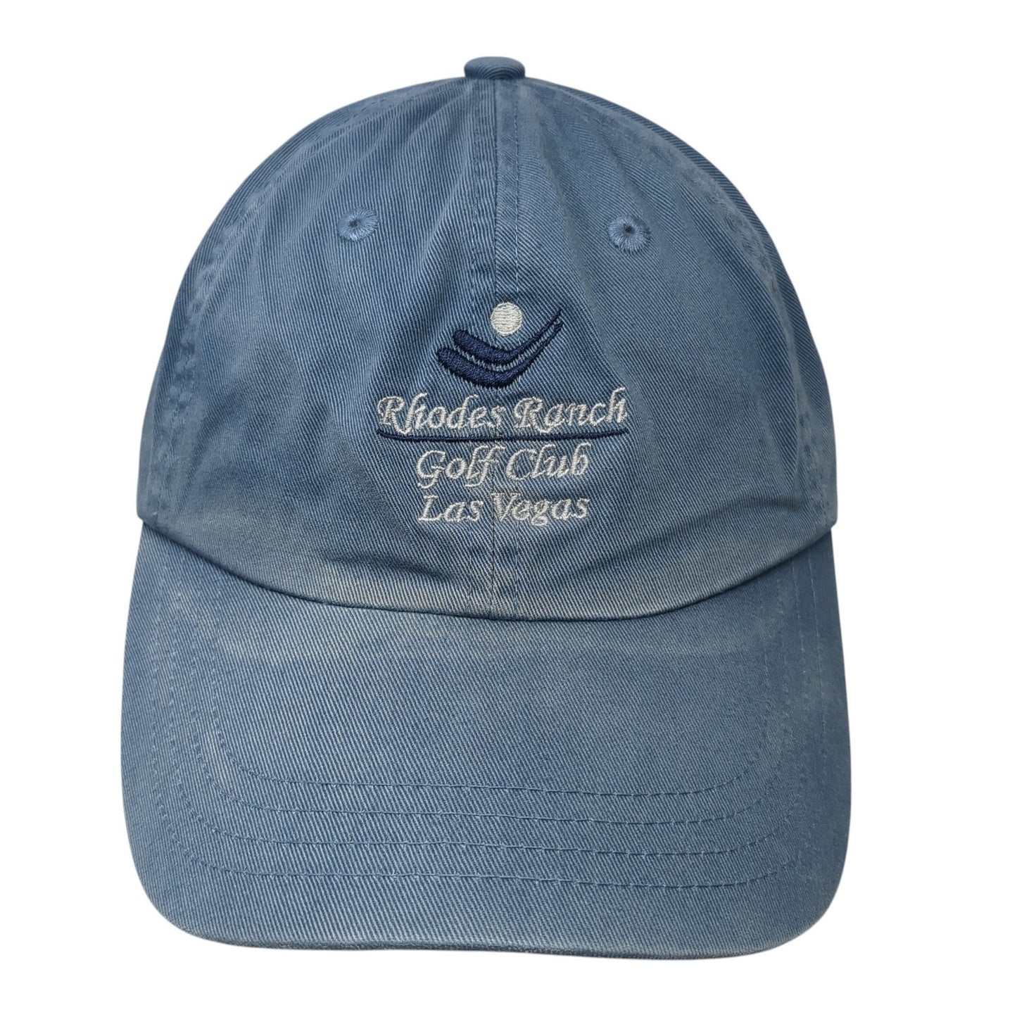 Rhodes Ranch Golf Club Las Vegas Baseball Cap Blue One Size Adjustable Imperial