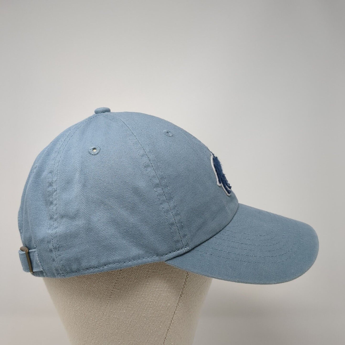 Life is Good Slideback Hat Blue One Size Adjustable Embroidered Keep It Smile
