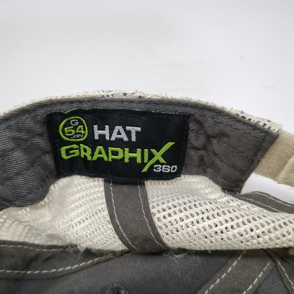 Hat Graphix 360 Baseball Cap Gray White Yellow One Size Mule Deer Foundation