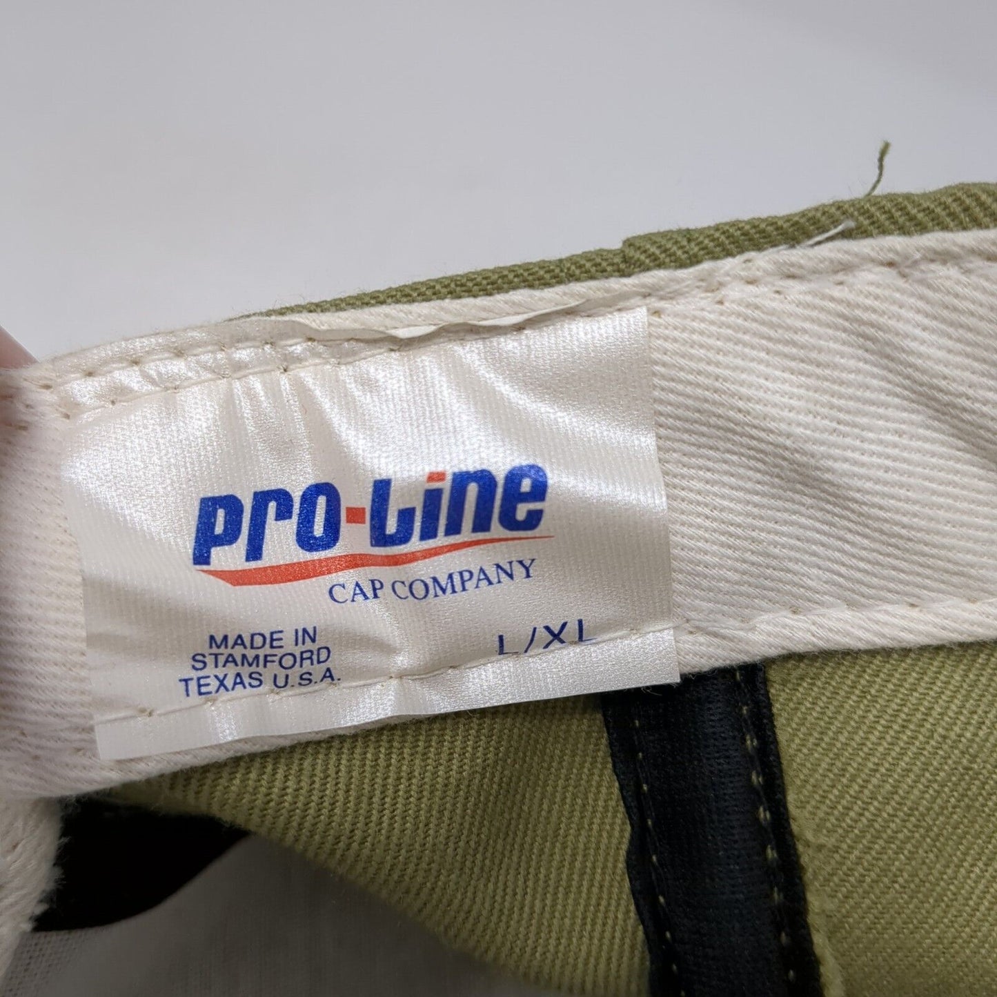 Bear Creek Slideback Hat Multicolor L/XL Leather Strap Golf Hyatt