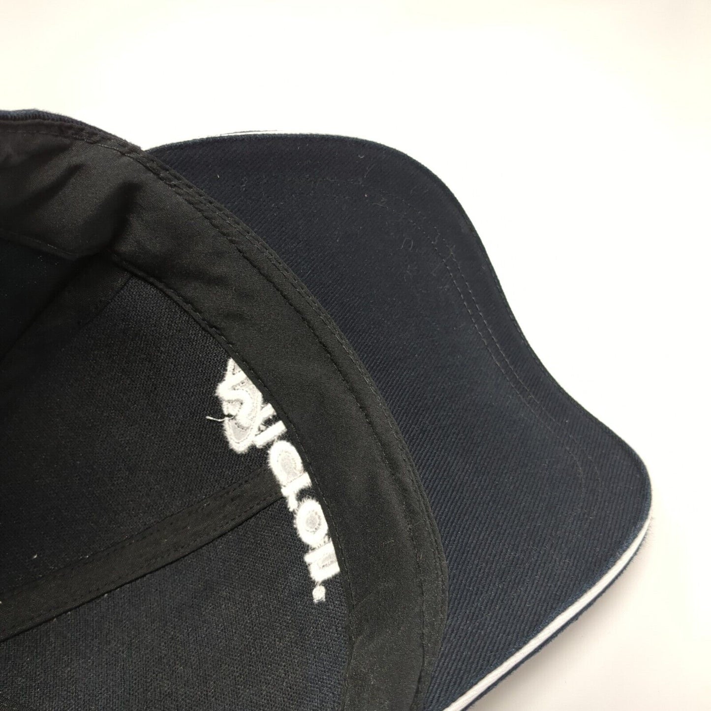 Micron Young Professional Slideback Hat Black One Size Embroidered