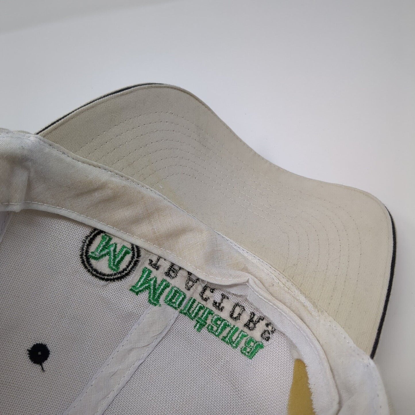 Montana Tractors Leader In Quality Strapback Hat Tan OS Adjustable Embroidered