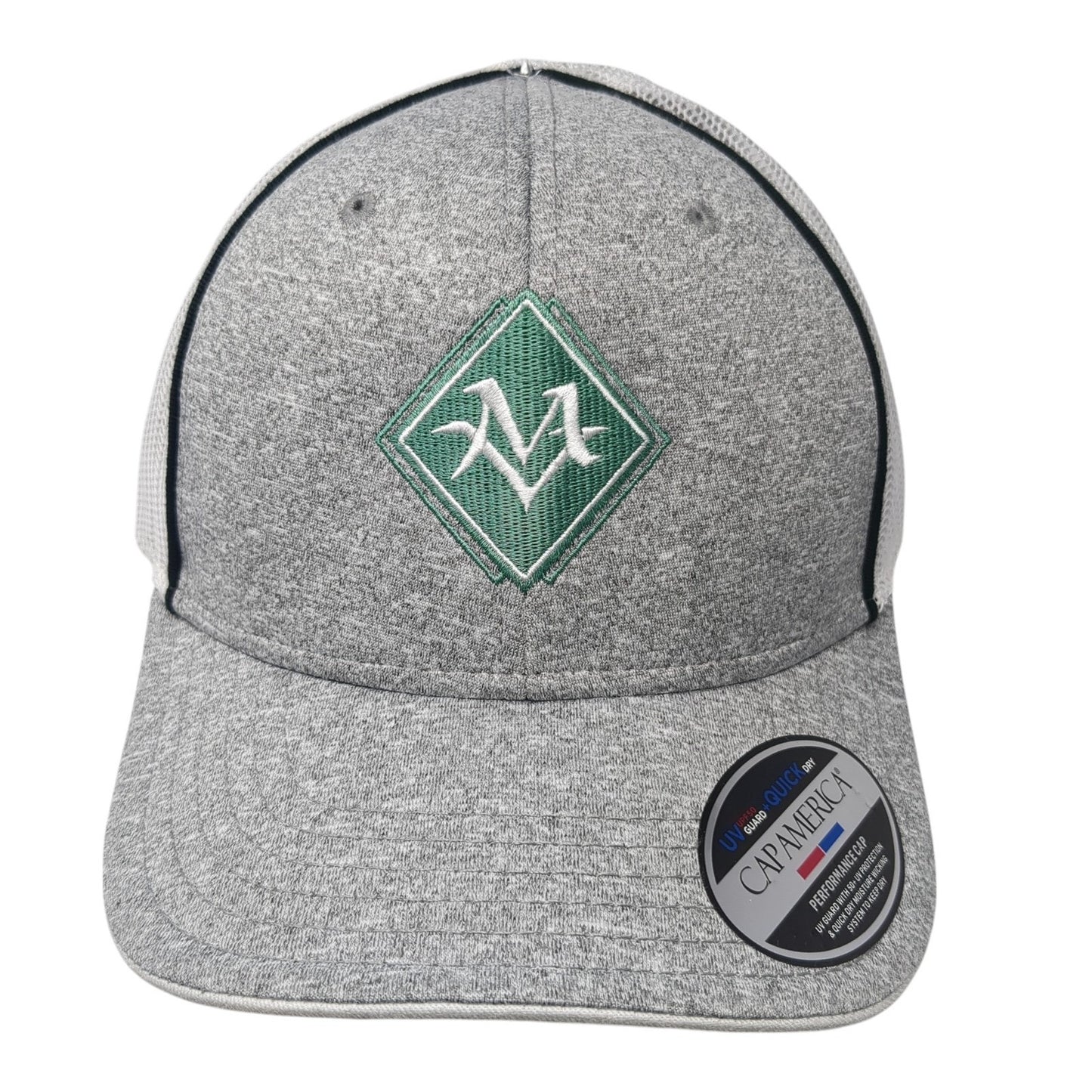 Mountain View Hospital Strapback Trucker Hat Gray One Size Cap America