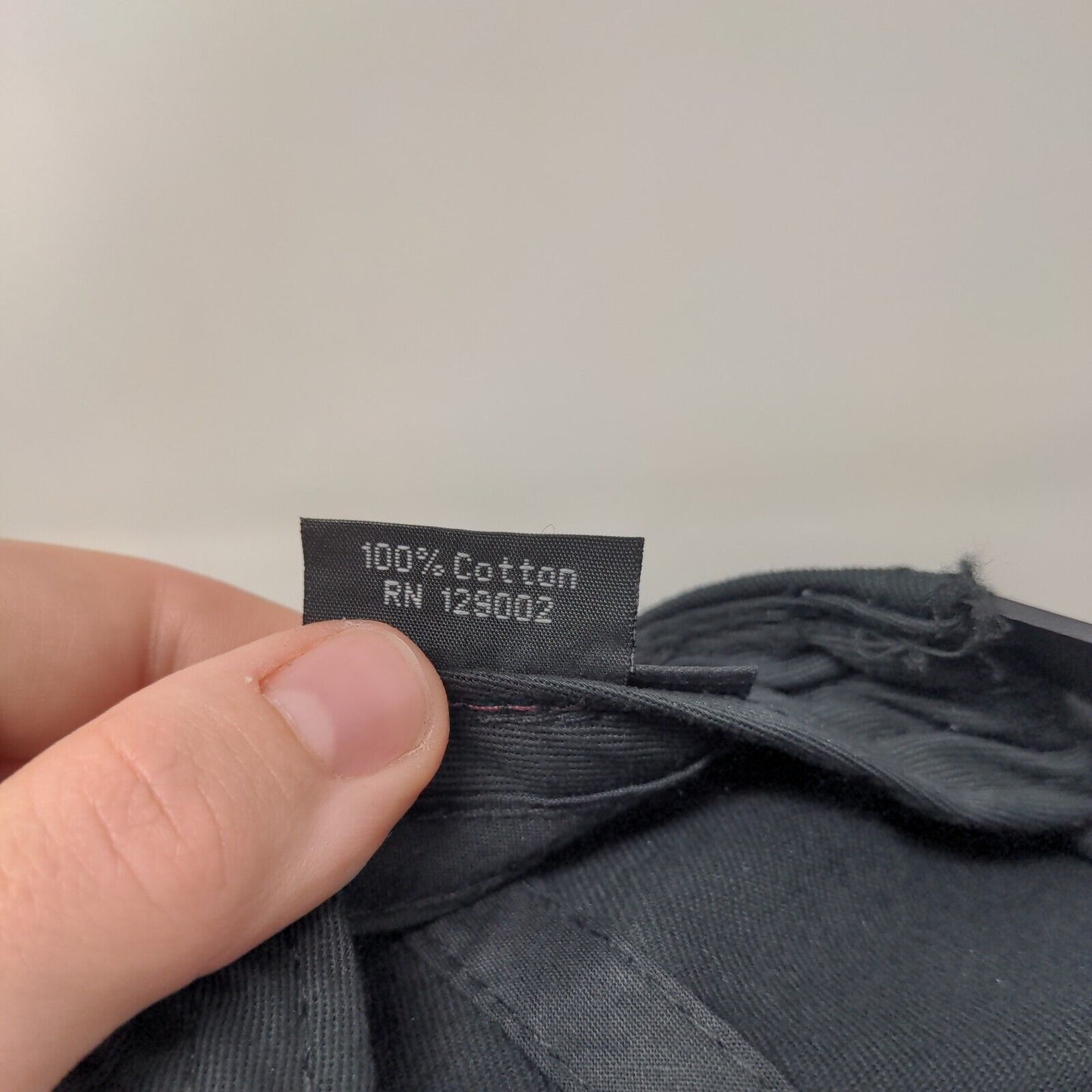 I'D Golf Snapback Hat Black OSFM Adjustable Embroidered 6 Panel Otto